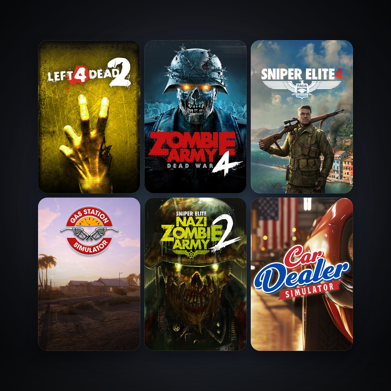 Counter-Strike: Source + Left 4 Dead 2, 20 games, clean — HabibiAccounts