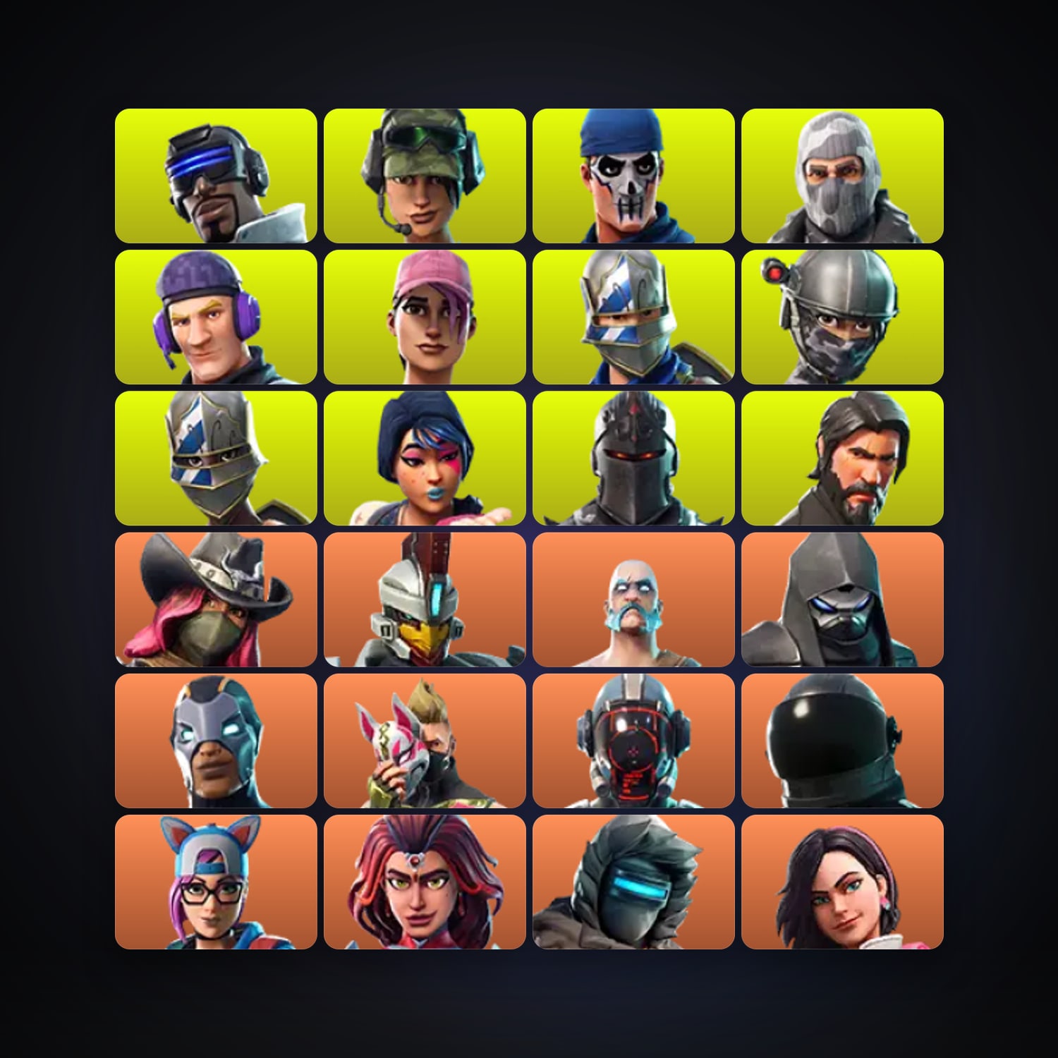 Fortnite | 50 Skins | 1.3K V-Bucks | Level 645 | 938 Wins — HabibiAccounts