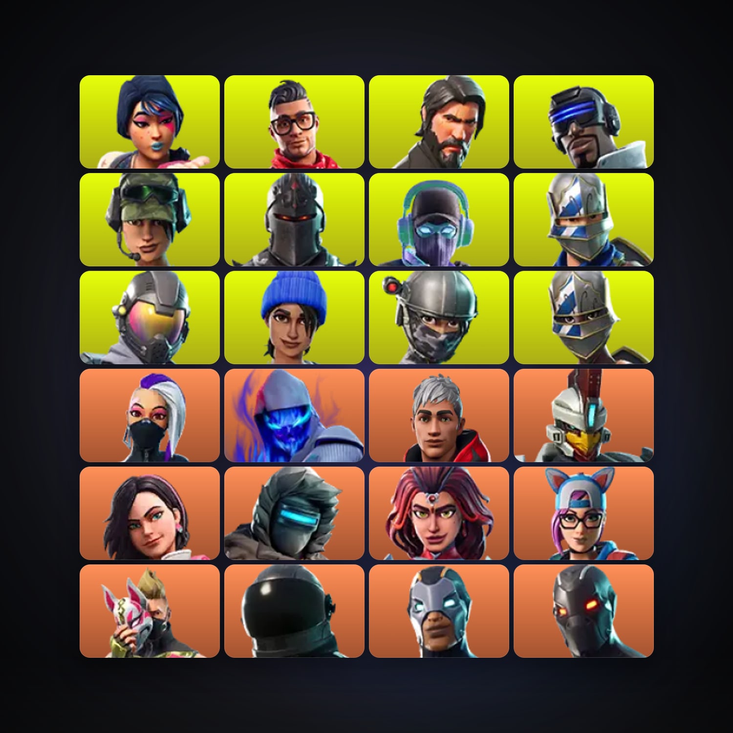 Fortnite | 80 Skins | 700 V-Bucks | Level 1112 | 781 Wins — HabibiAccounts