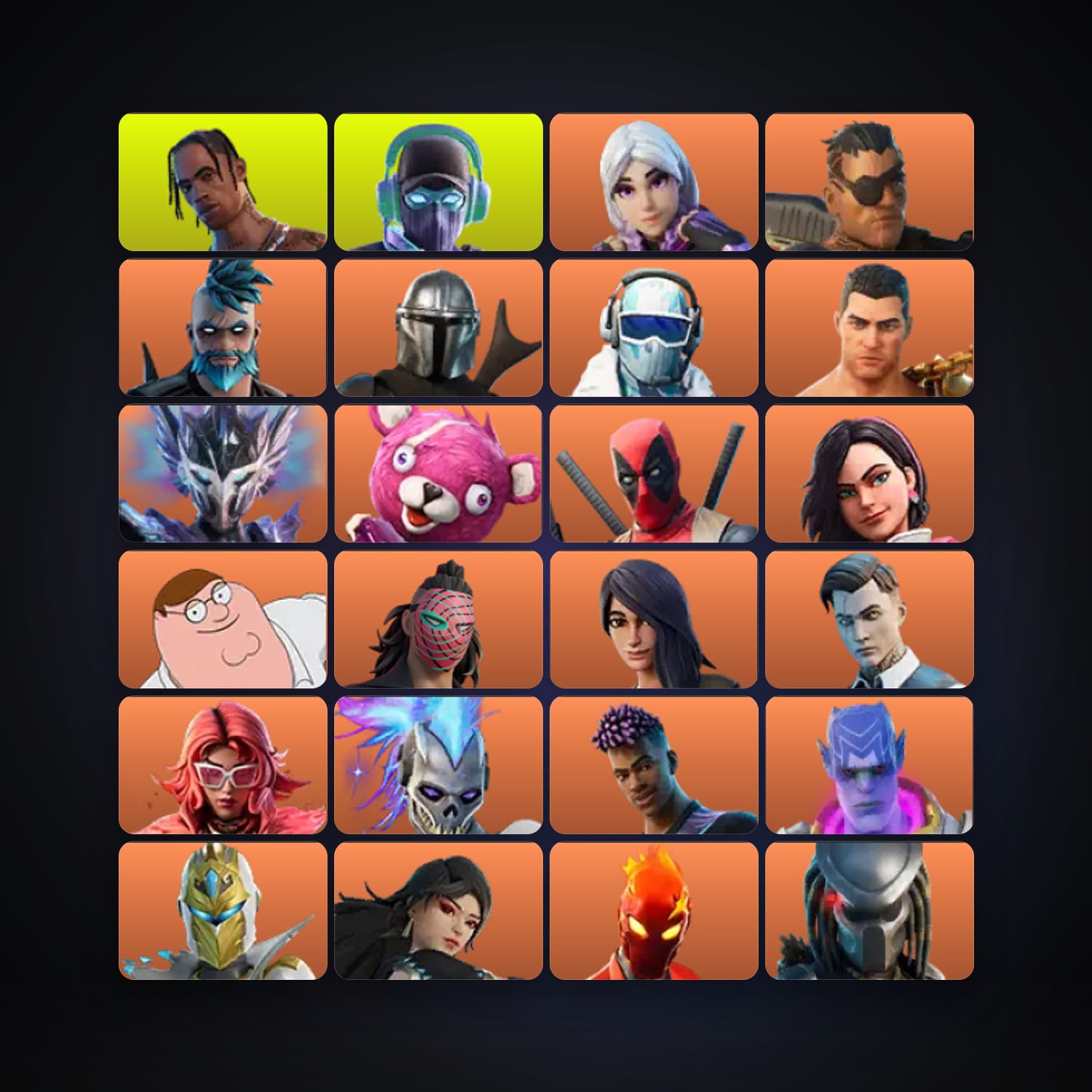 Fortnite | 240 Skins | 5.3K V-Bucks | Level 2776 | 246 Wins — HabibiAccounts