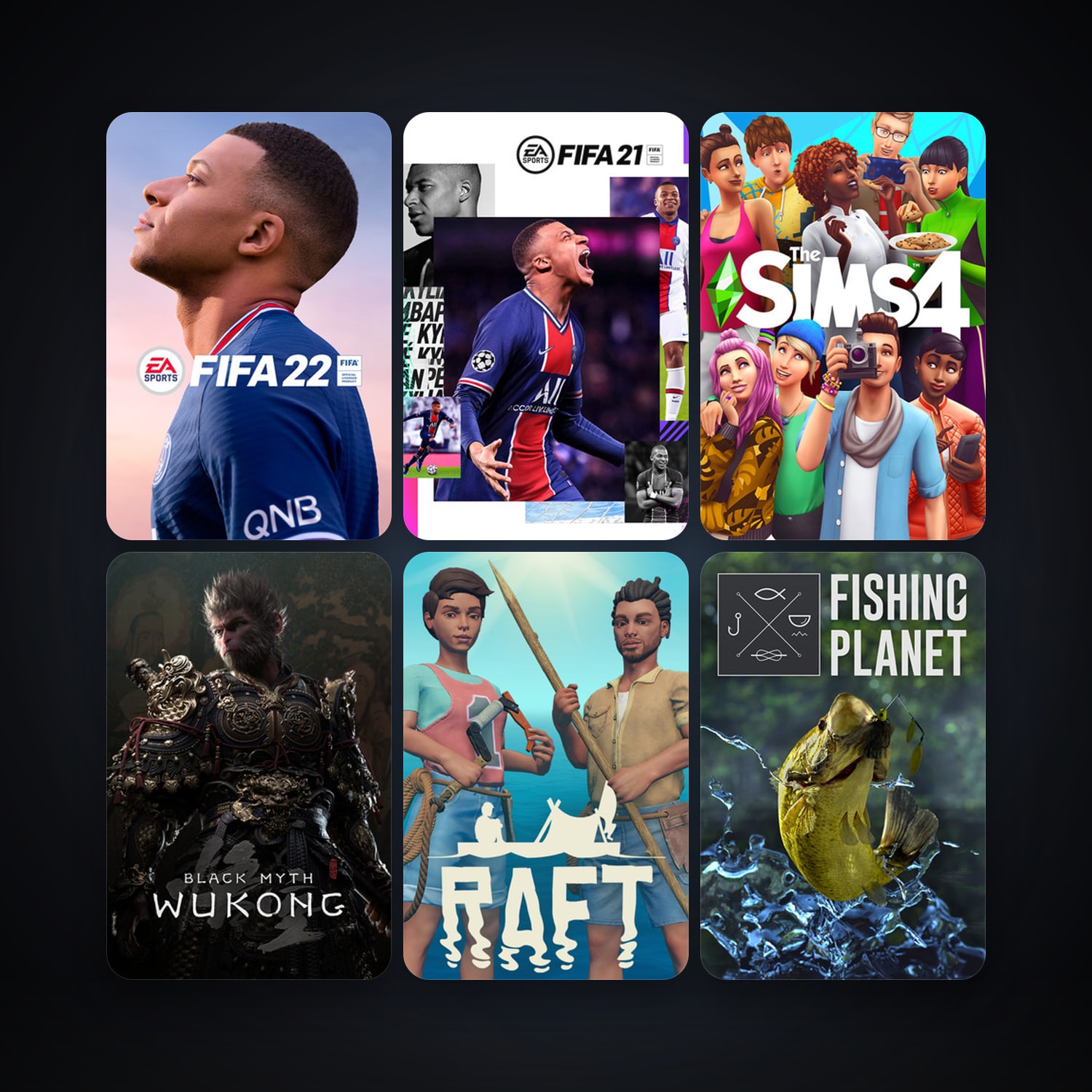 The Binding of Isaac + Street Fighter V, 13 games, clean — HabibiAccounts