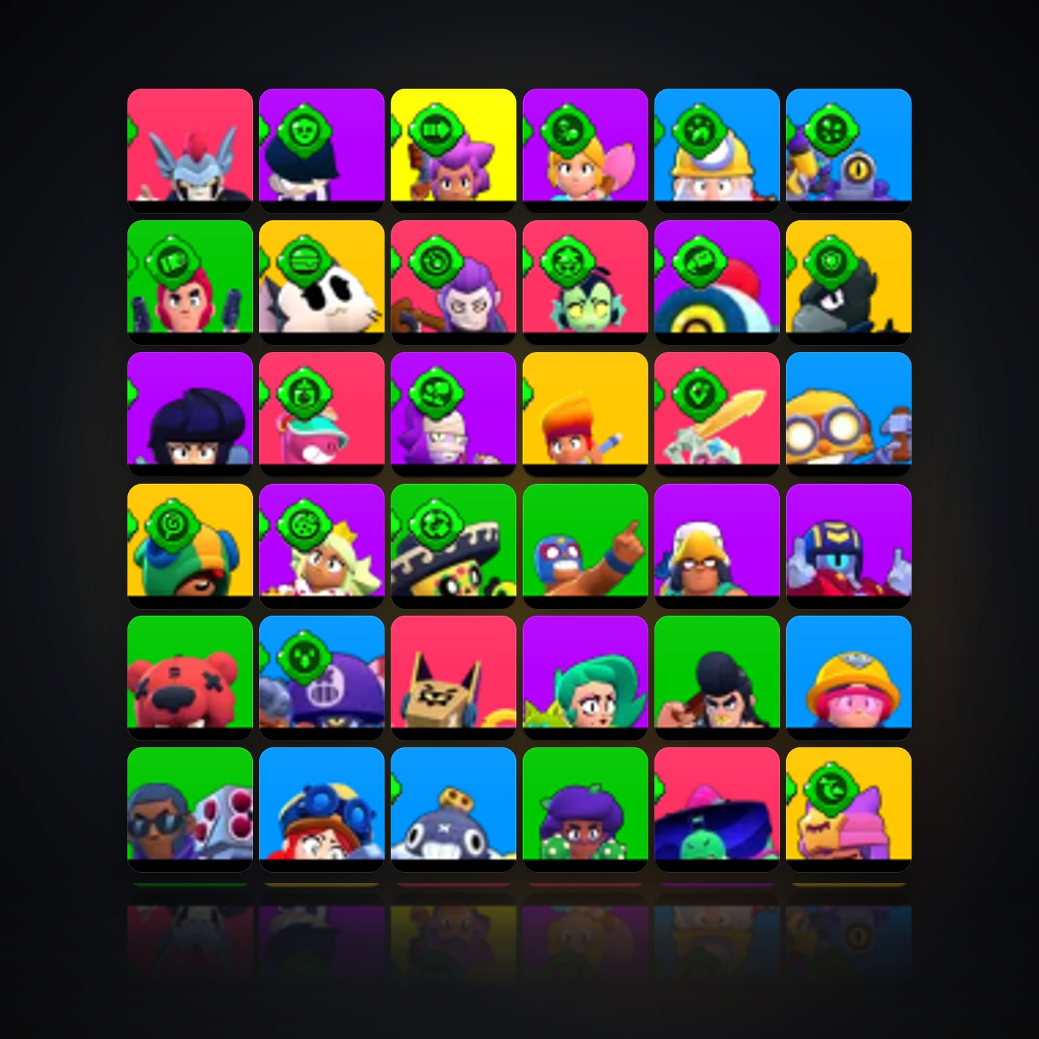 84 Brawlers | 24.8K Trophies — HabibiAccounts
