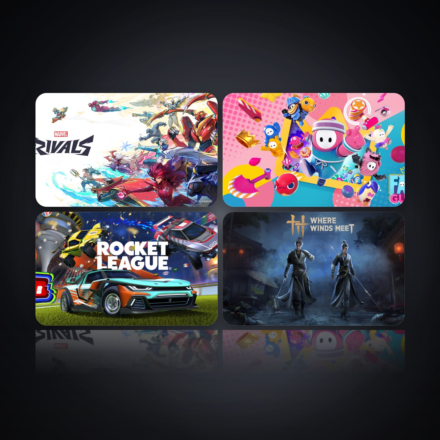 Marvel Rivals & Fall Guys | 4 Games — HabibiAccounts