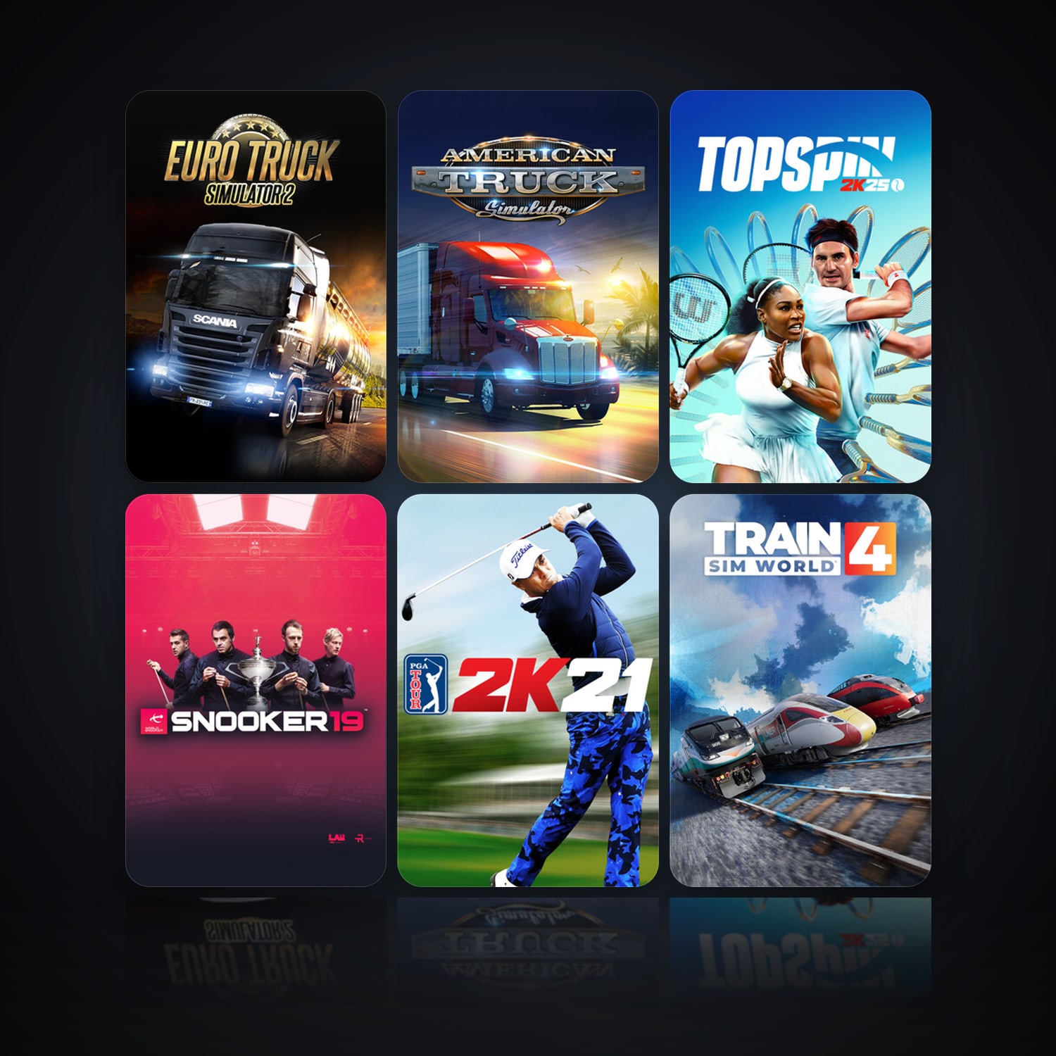 Euro Truck Simulator 2 & American Truck Simulator | 23 Games | Clean — HabibiAccounts