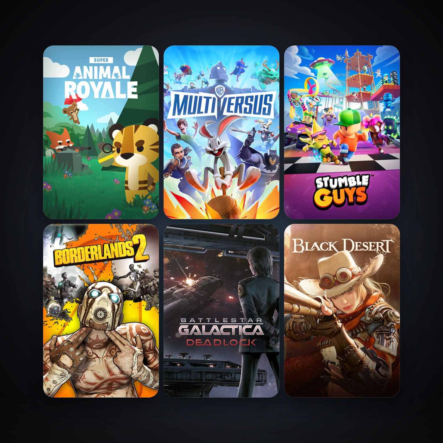 Borderlands 2 + Battlestar Galactica Deadlock, 17 games, clean — HabibiAccounts