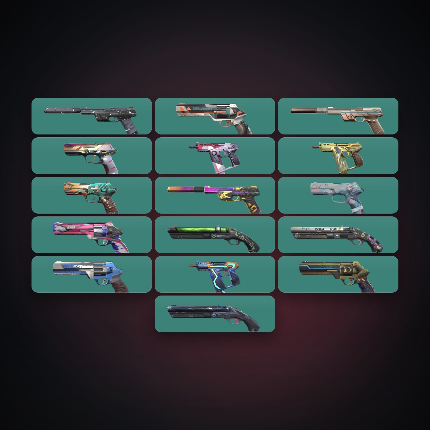 EU Gold 3 locker — 16 skins, lvl 194 — HabibiAccounts