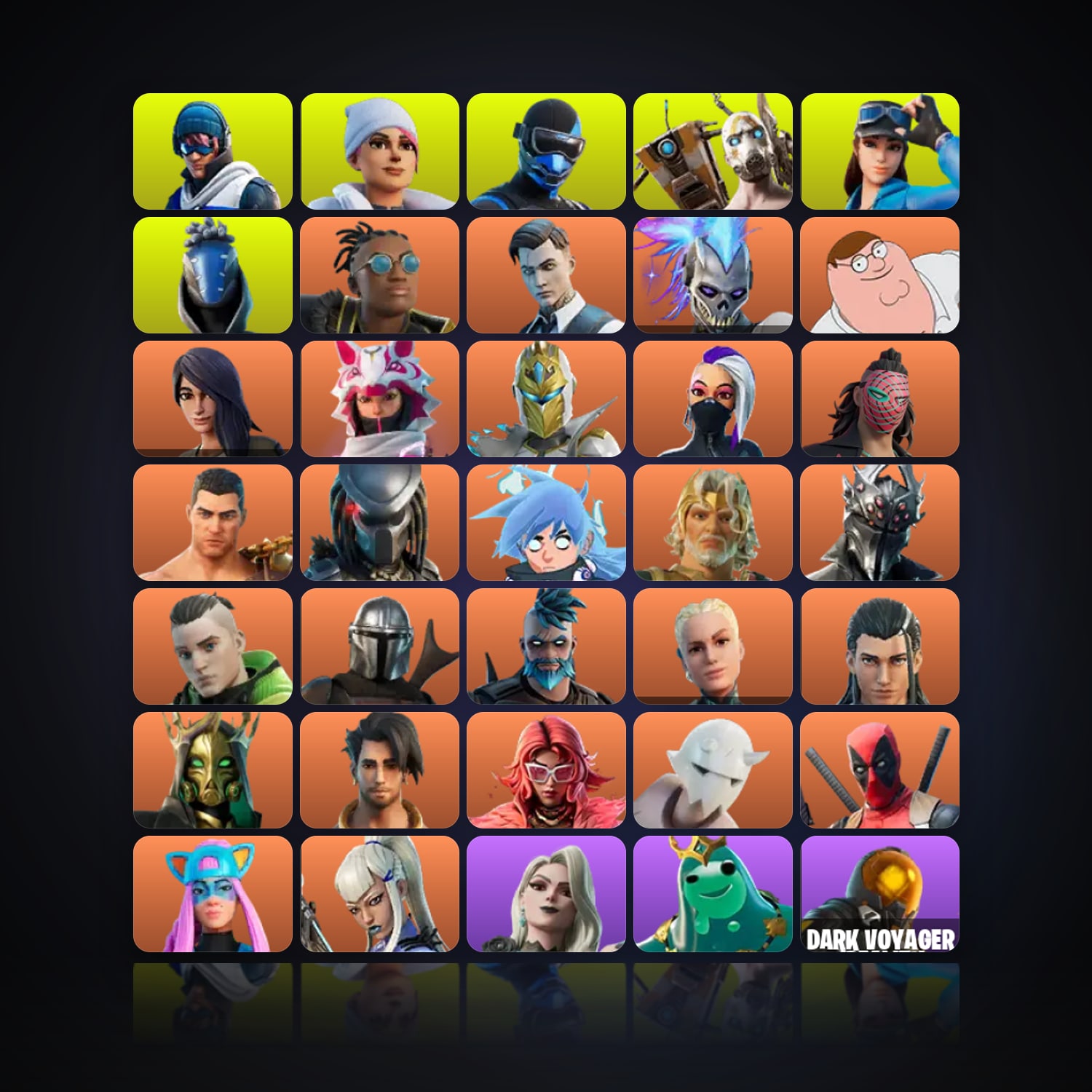 Fortnite | 379 Skins | 400 V-Bucks | Level 4242 | 935 Wins — HabibiAccounts