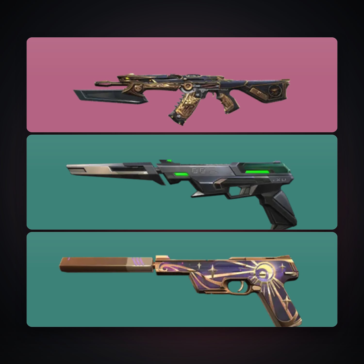 EU Silver 2 locker — 3 skins, lvl 56 — HabibiAccounts