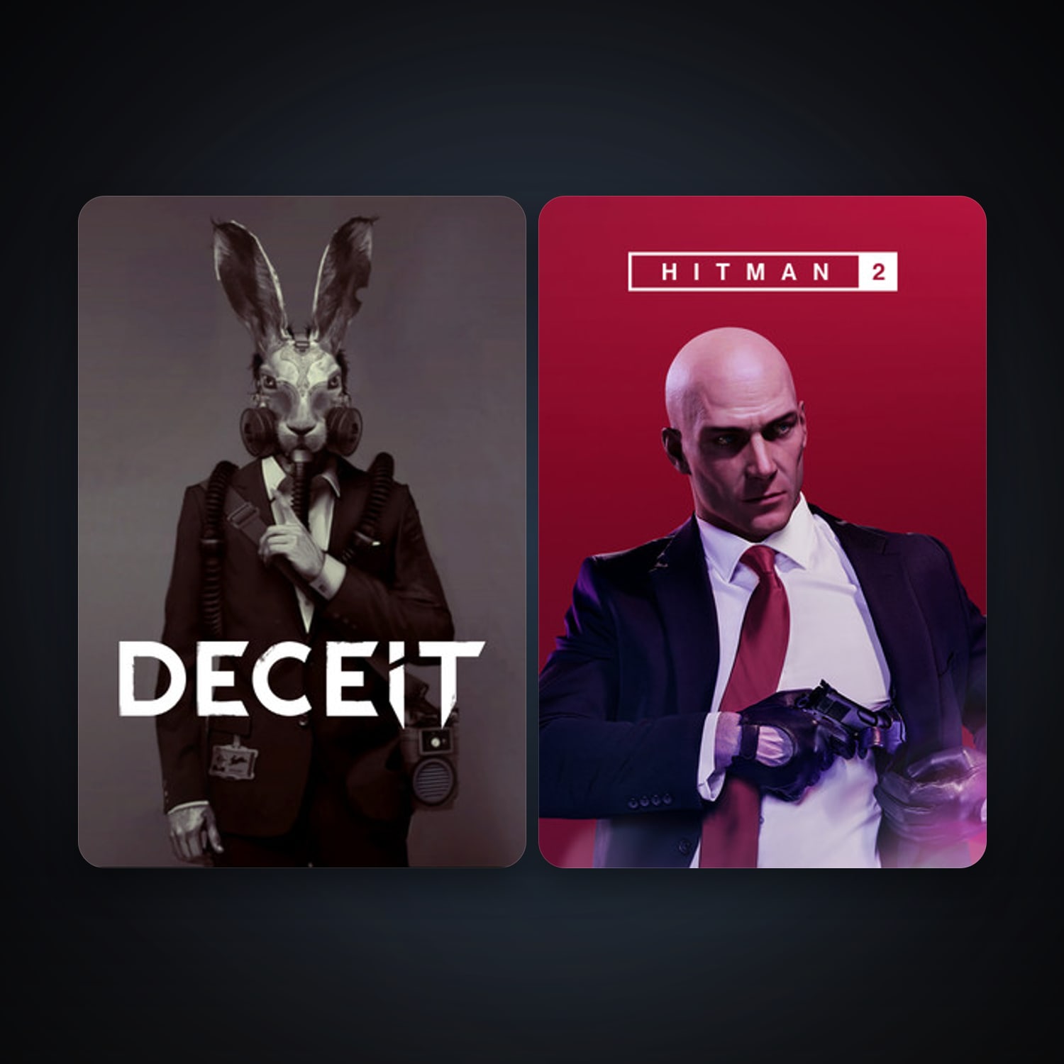 Deceit + HITMAN 2, 2 games, clean — HabibiAccounts