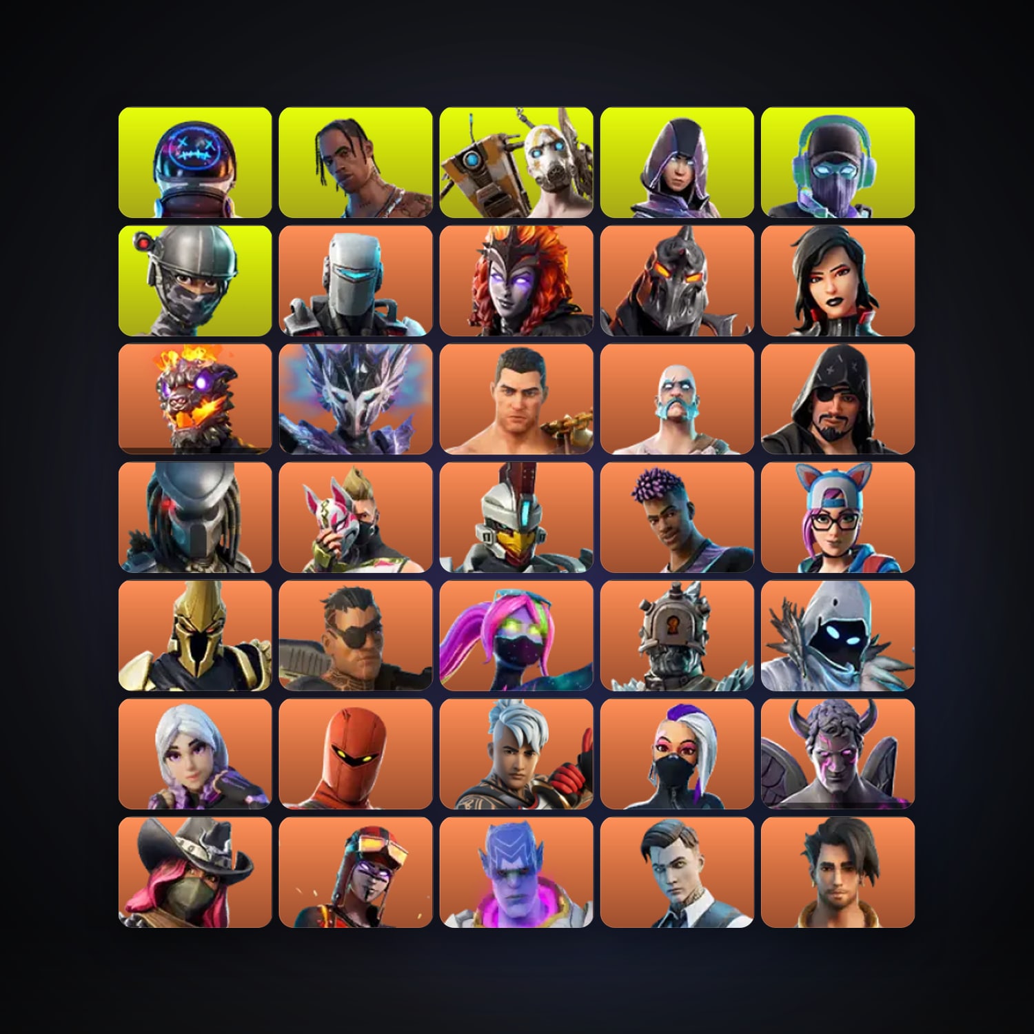 Fortnite | 287 Skins | 250 V-Bucks | Level 4731 | 1K Wins — HabibiAccounts