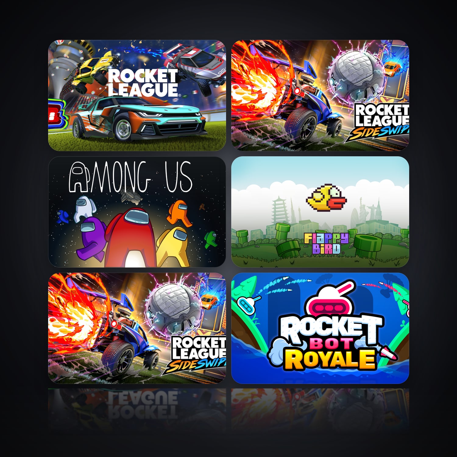 Rocket League & Rocket League Sideswipe | 6 Games — HabibiAccounts