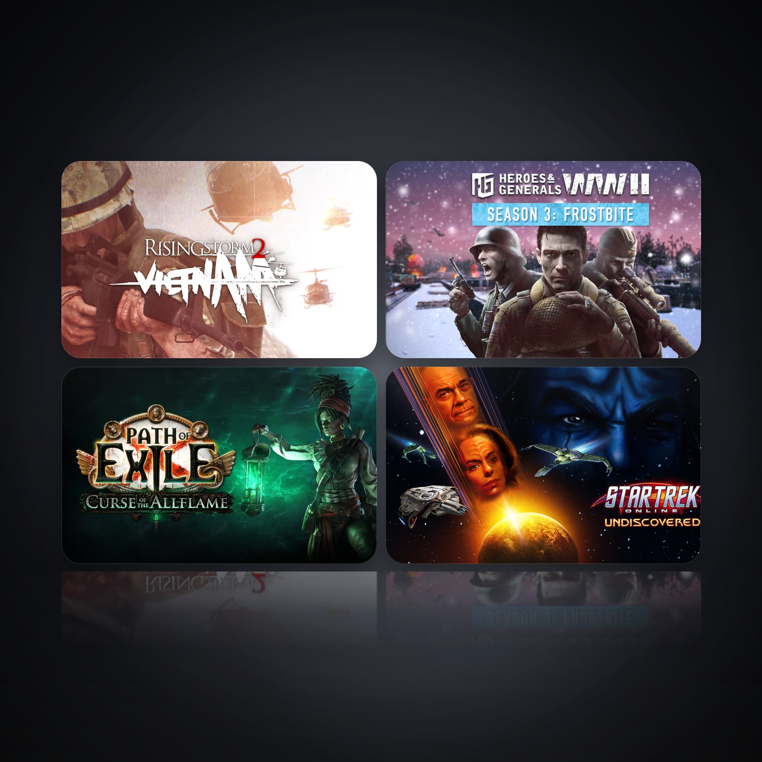 Rising Storm 2: Vietnam & Heroes & Generals WWII | 4 Games — HabibiAccounts