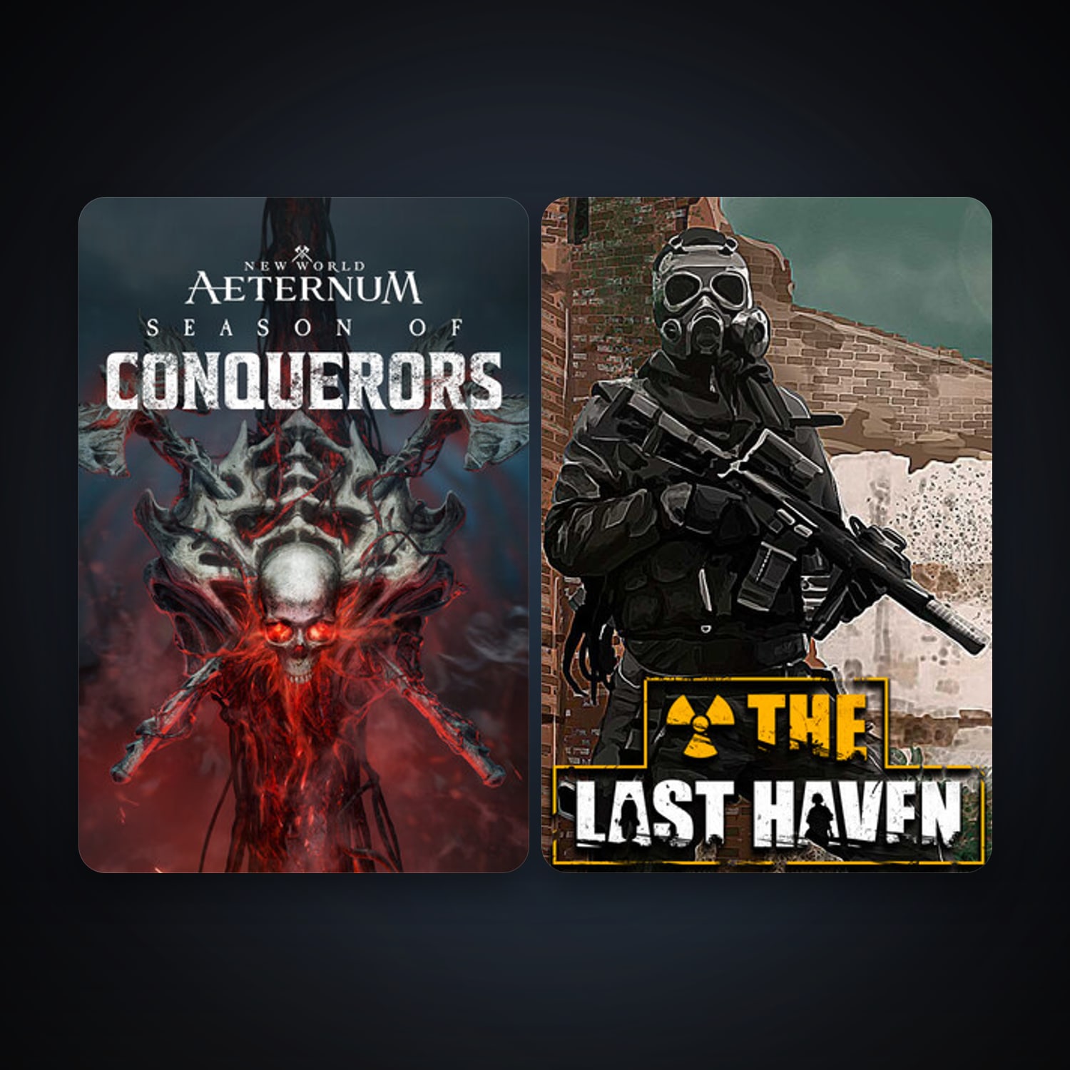 New World: Aeternum + The Last Haven, 2 games, clean — HabibiAccounts