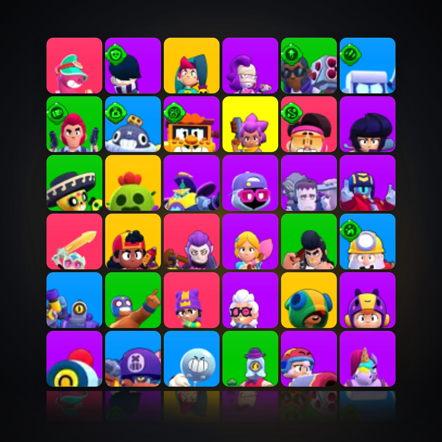 64 Brawlers | 40.3K Trophies — HabibiAccounts