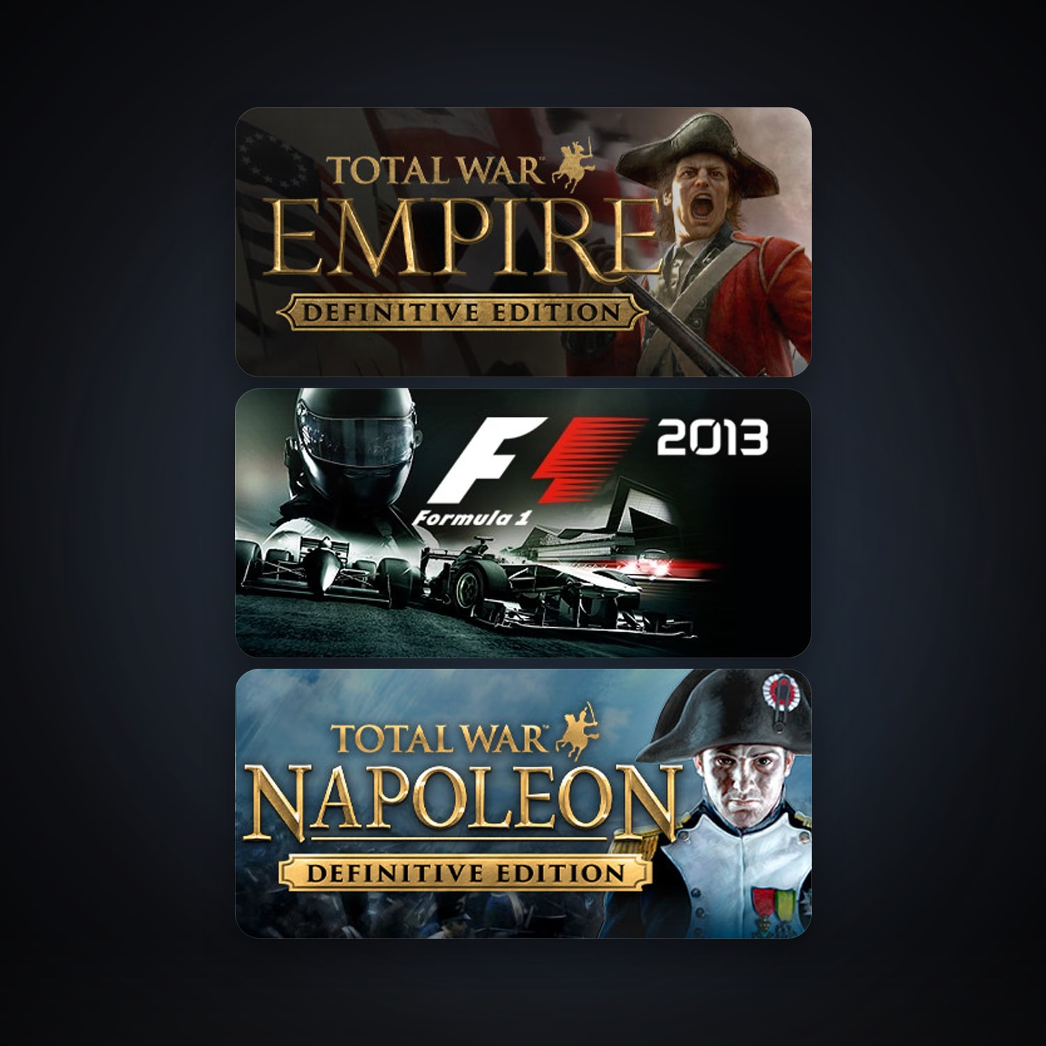 Empire: Total War + Total War: NAPOLEON - Definitive Edition, 5 games, clean — HabibiAccounts