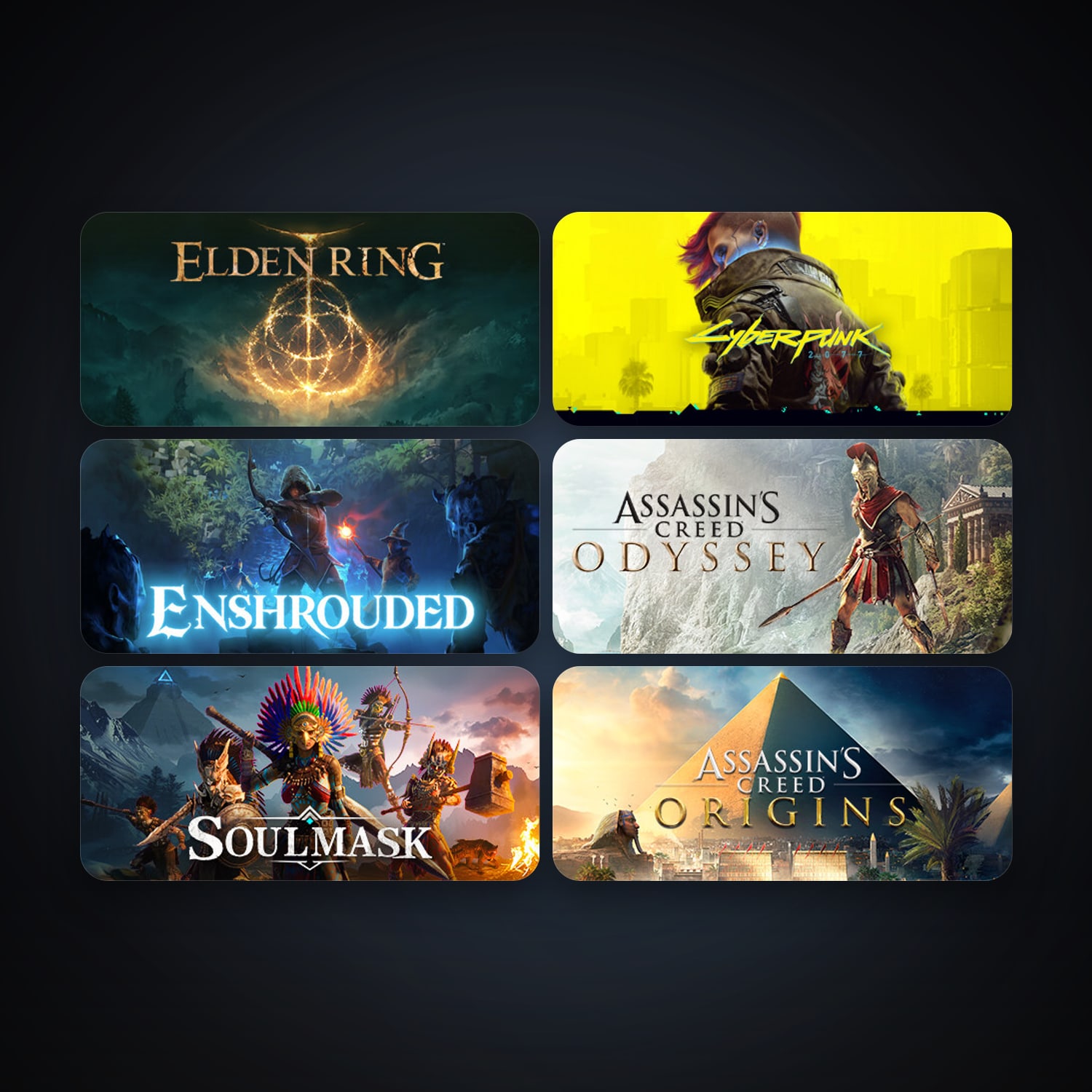 ELDEN RING & Enshrouded | 62 Games | Clean — HabibiAccounts