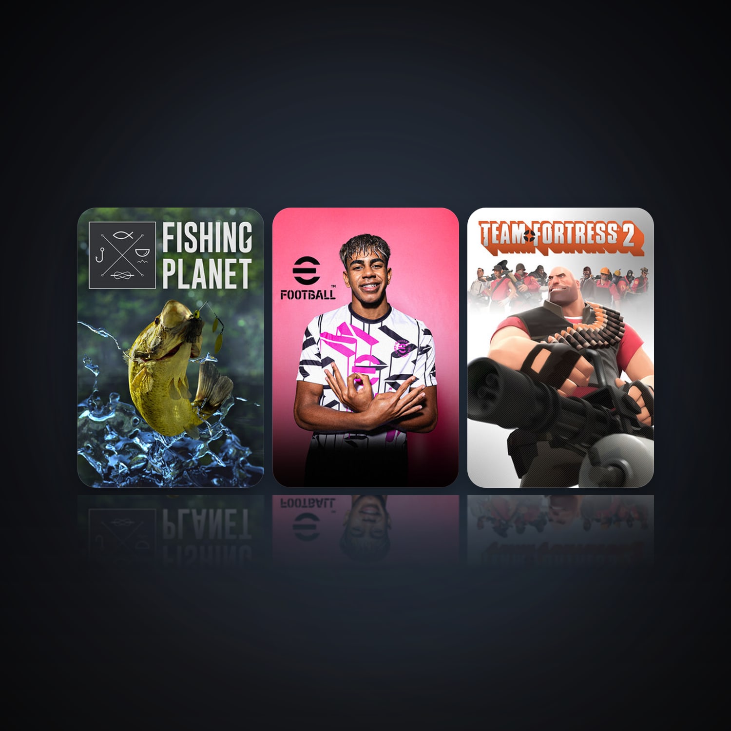 Fishing Planet & eFootball 2024 — HabibiAccounts