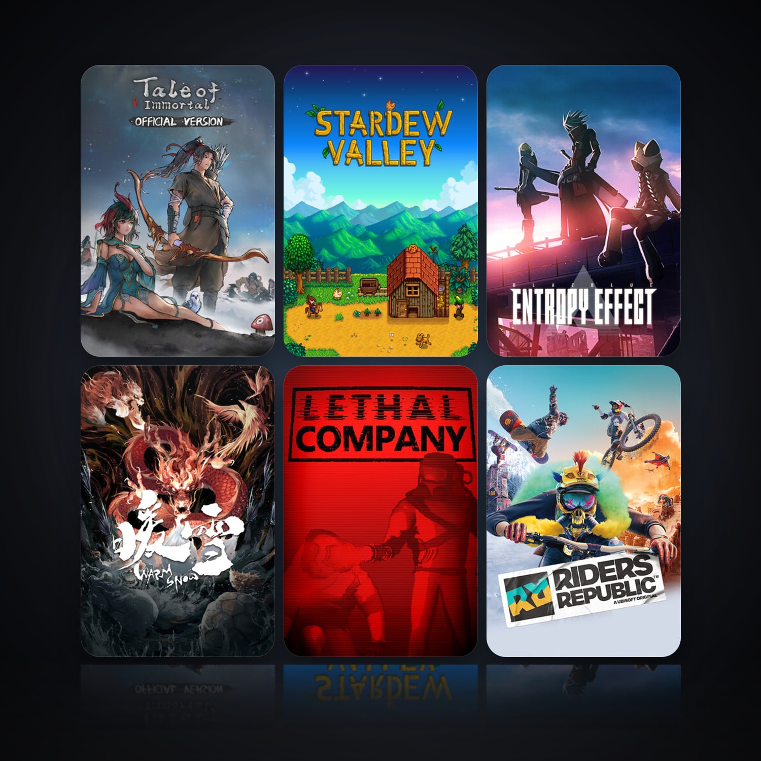 鬼谷八荒 Tale of Immortal & Stardew Valley | 11 Games | Clean — HabibiAccounts