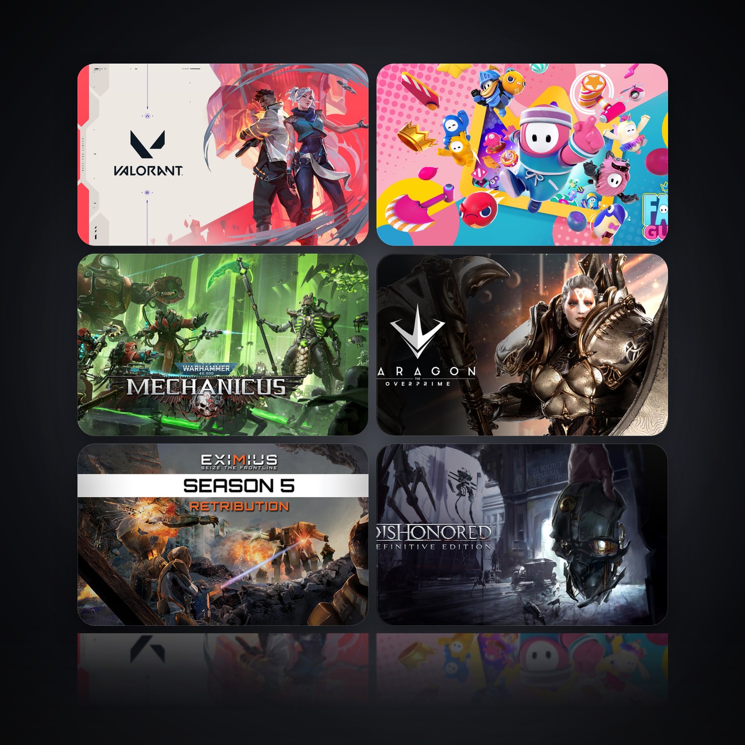 VALORANT & Fall Guys | 6 Games — HabibiAccounts