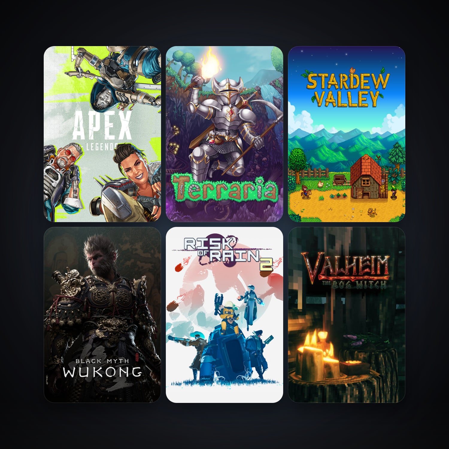 Terraria & Apex Legends | 36 Games | Clean — HabibiAccounts