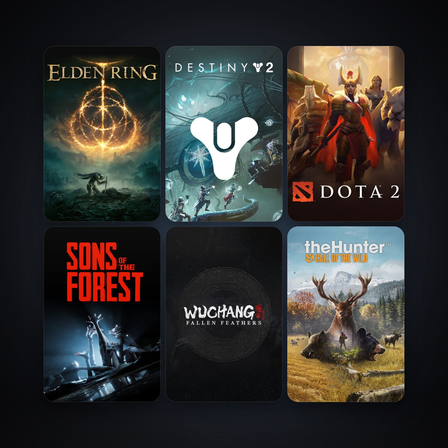 Dota 2 + theHunter: Call of the Wild, 20 games, clean — HabibiAccounts