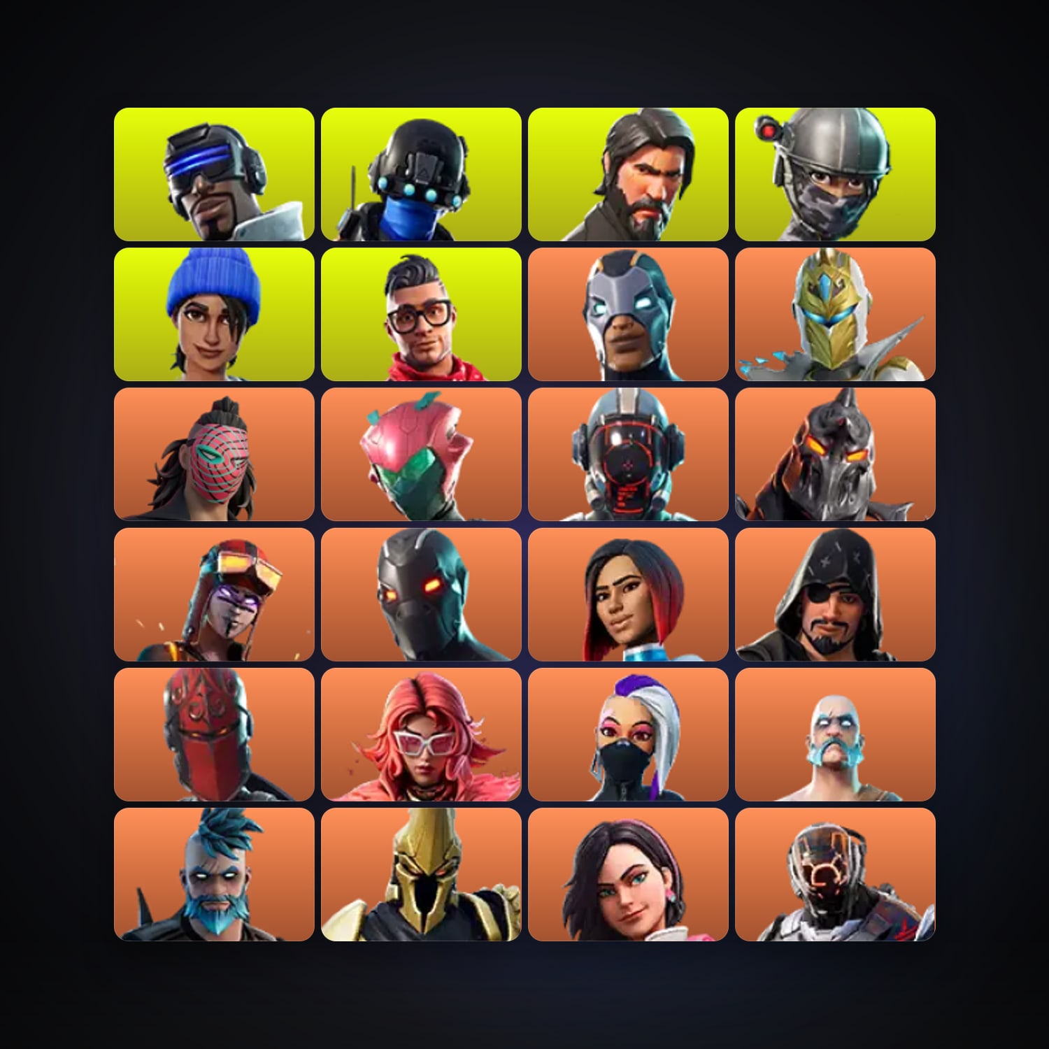 Fortnite | 171 Skins | 750 V-Bucks | Level 2946 | 568 Wins — HabibiAccounts