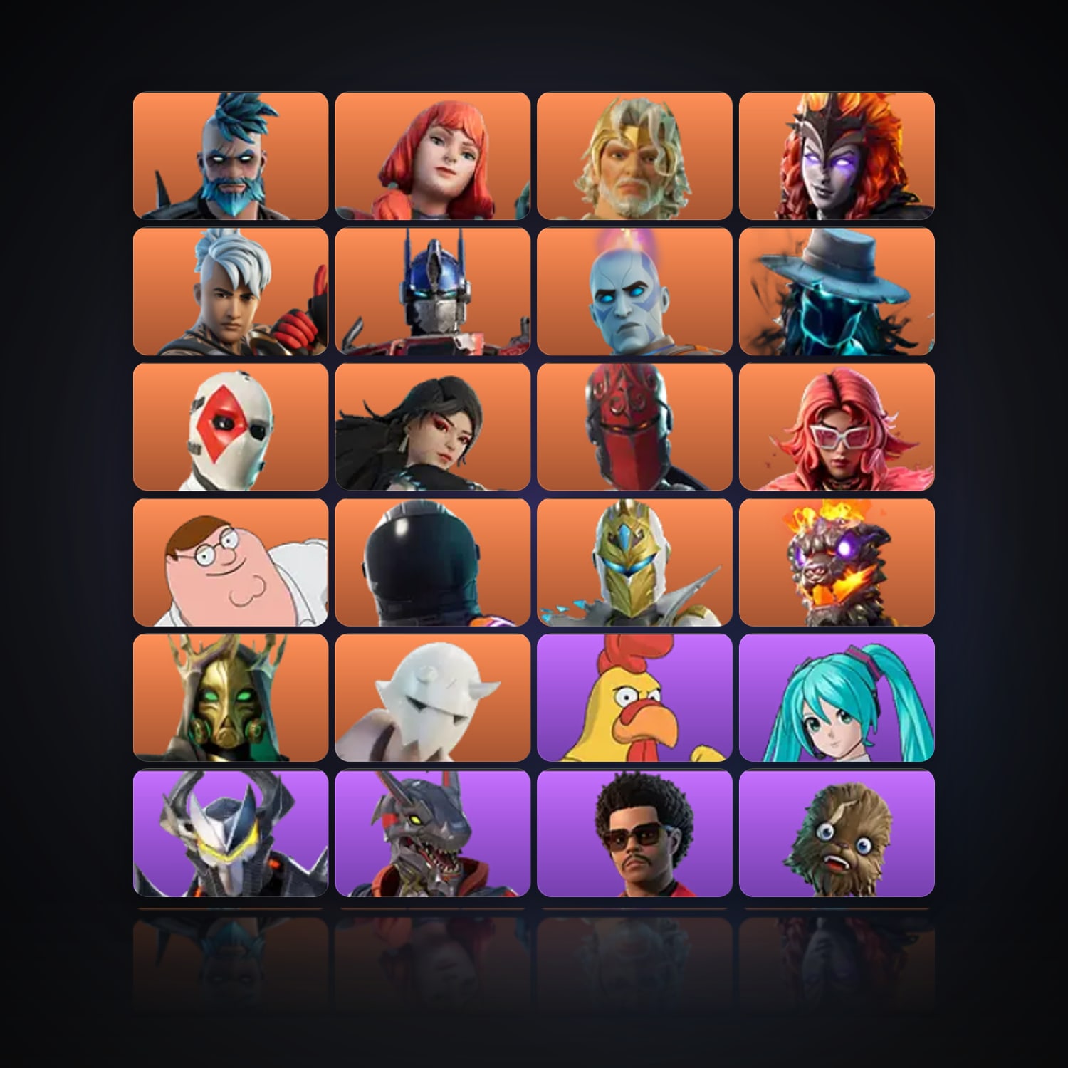 Fortnite | 275 Skins | 150 V-Bucks | Level 2837 | 142 Wins — HabibiAccounts