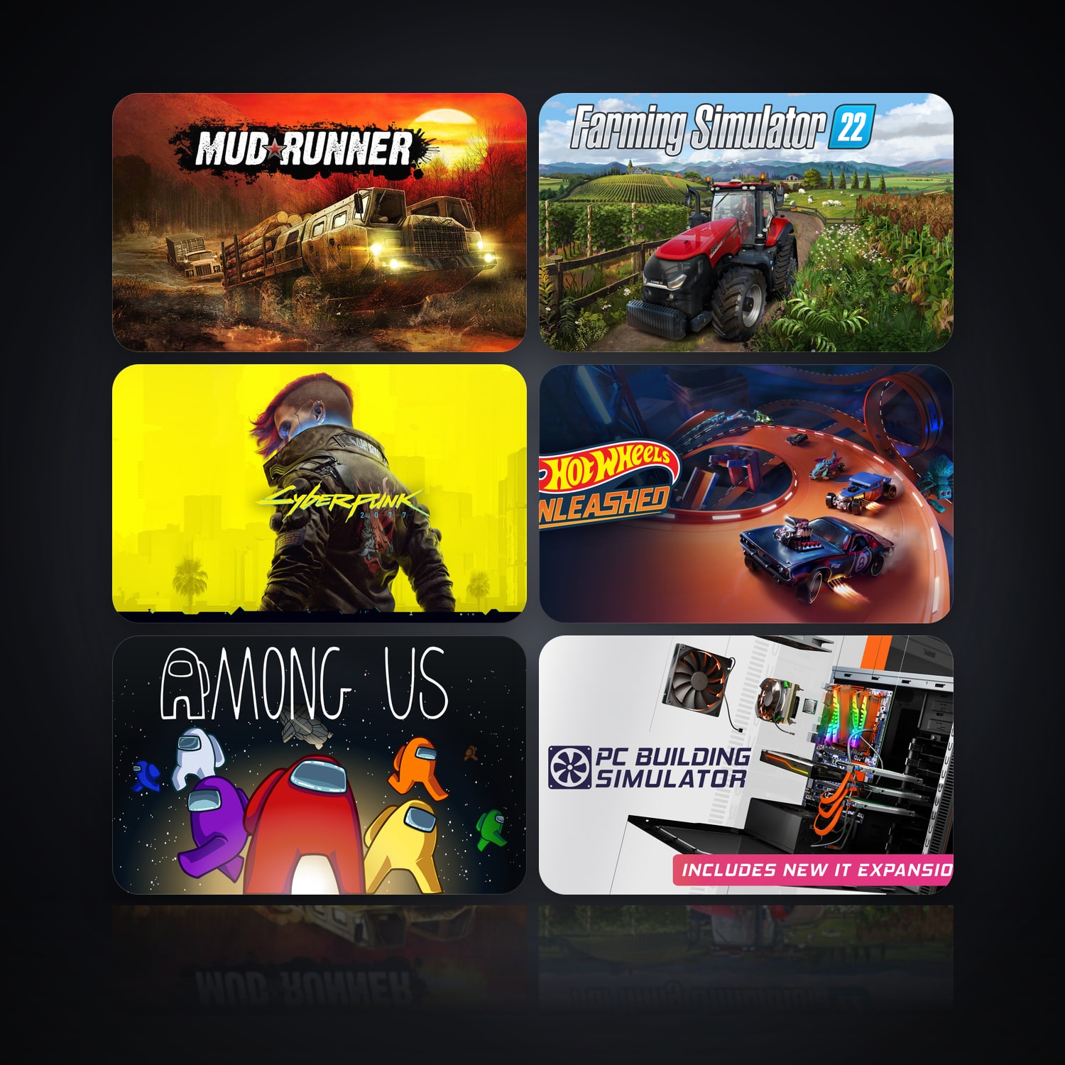 MudRunner & Farming Simulator 22 | 104 Games — HabibiAccounts