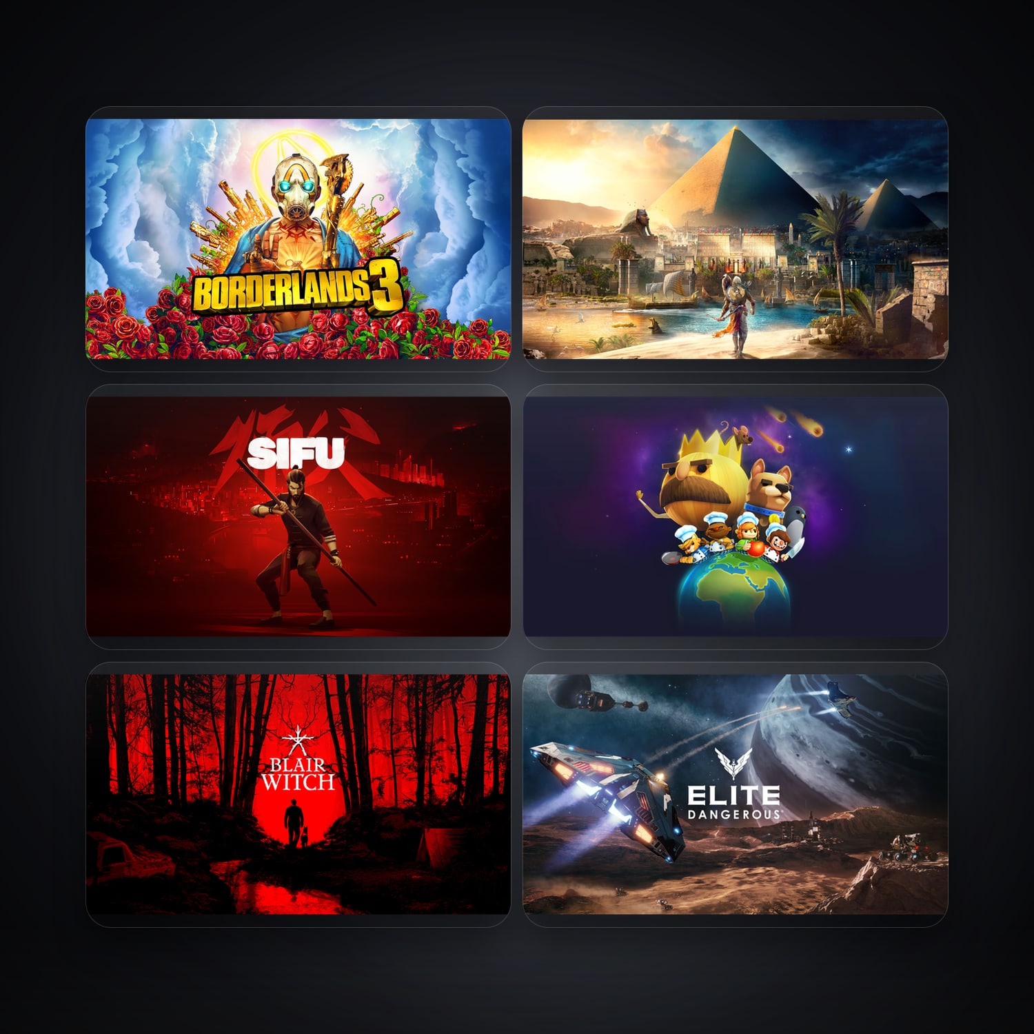 Borderlands 3 & Assassin's Creed Origins | 104 Games — HabibiAccounts