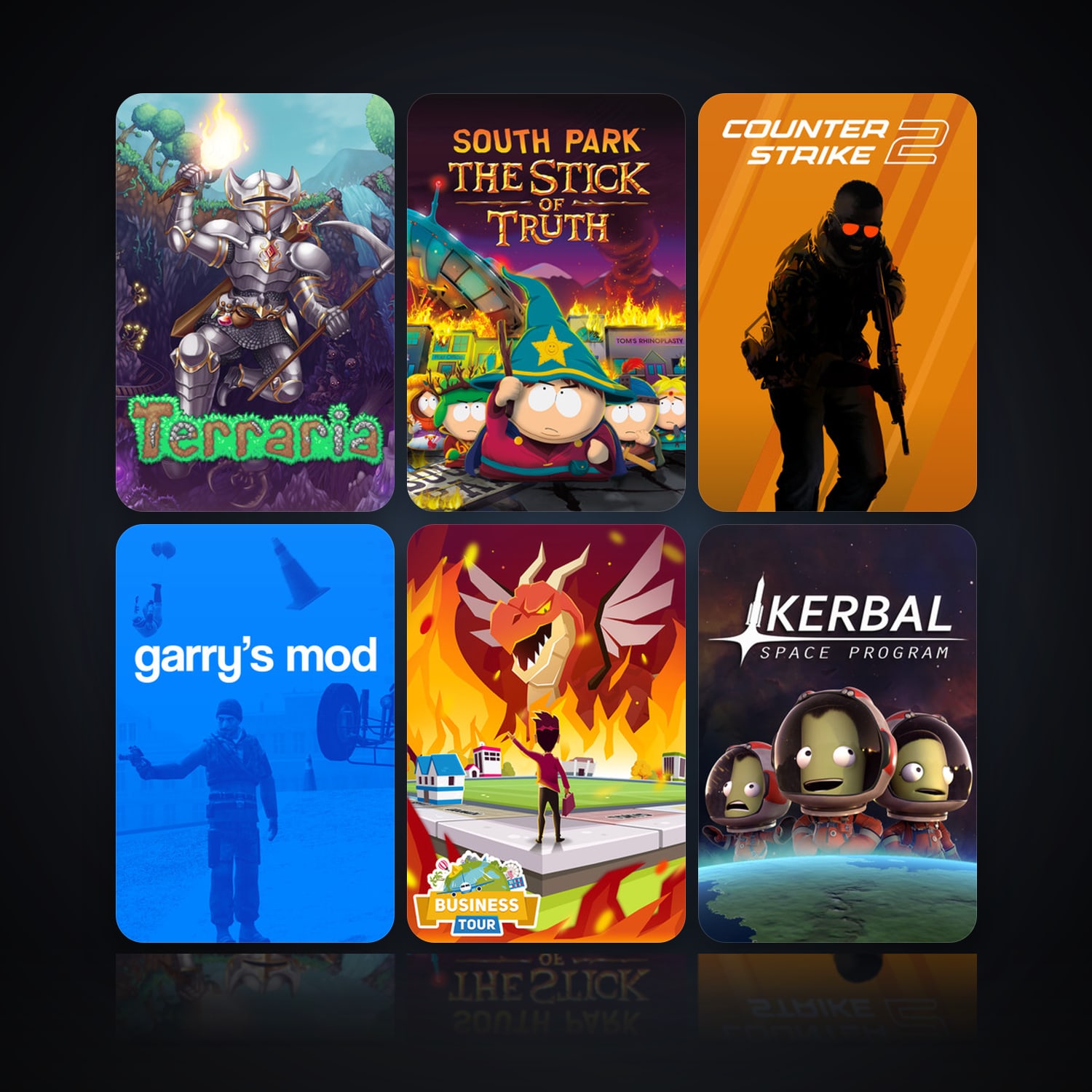 Terraria & South Park: The Stick of Truth | 28 Games | Has VAC — HabibiAccounts