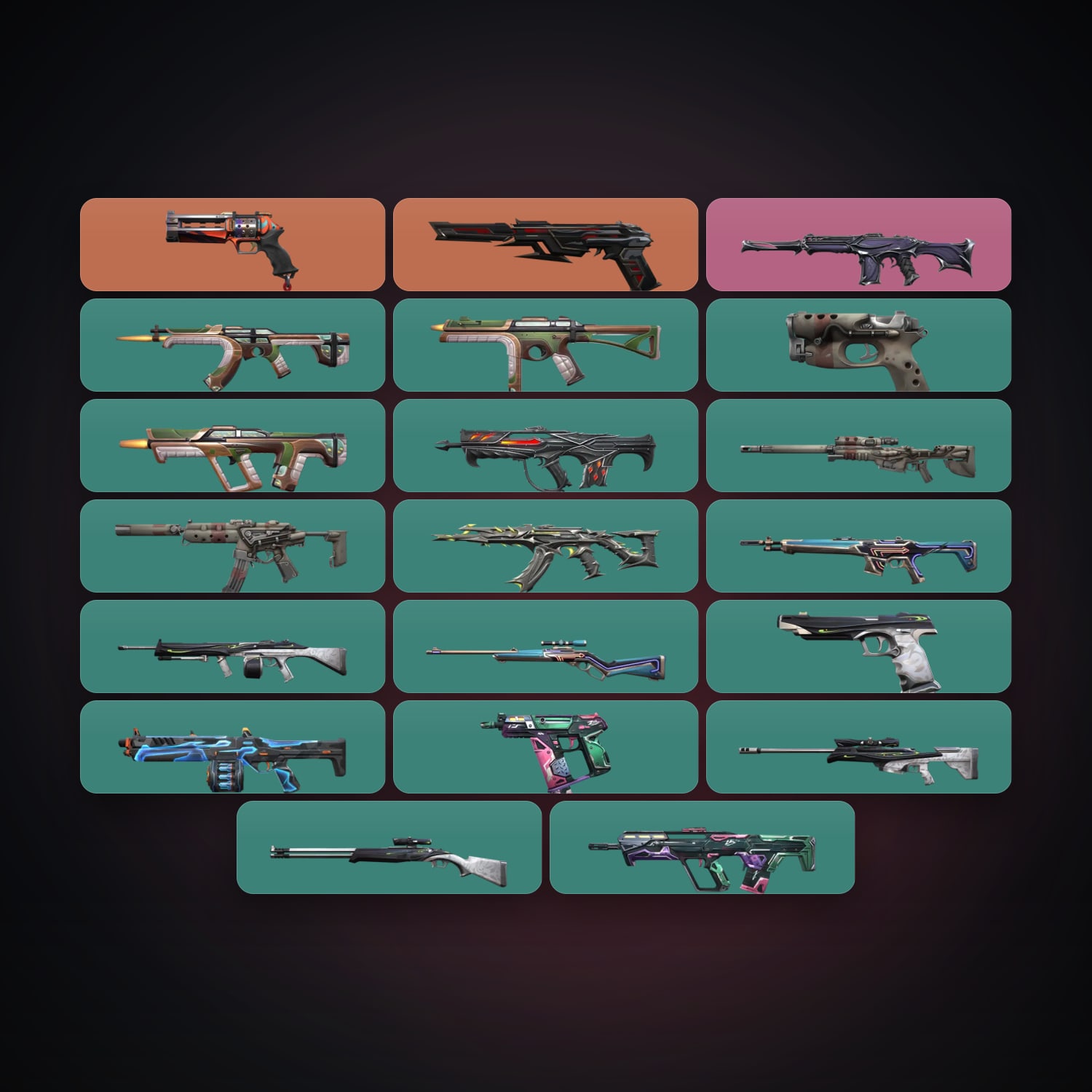 NA Iron 3 locker — 22 skins, lvl 38 — HabibiAccounts