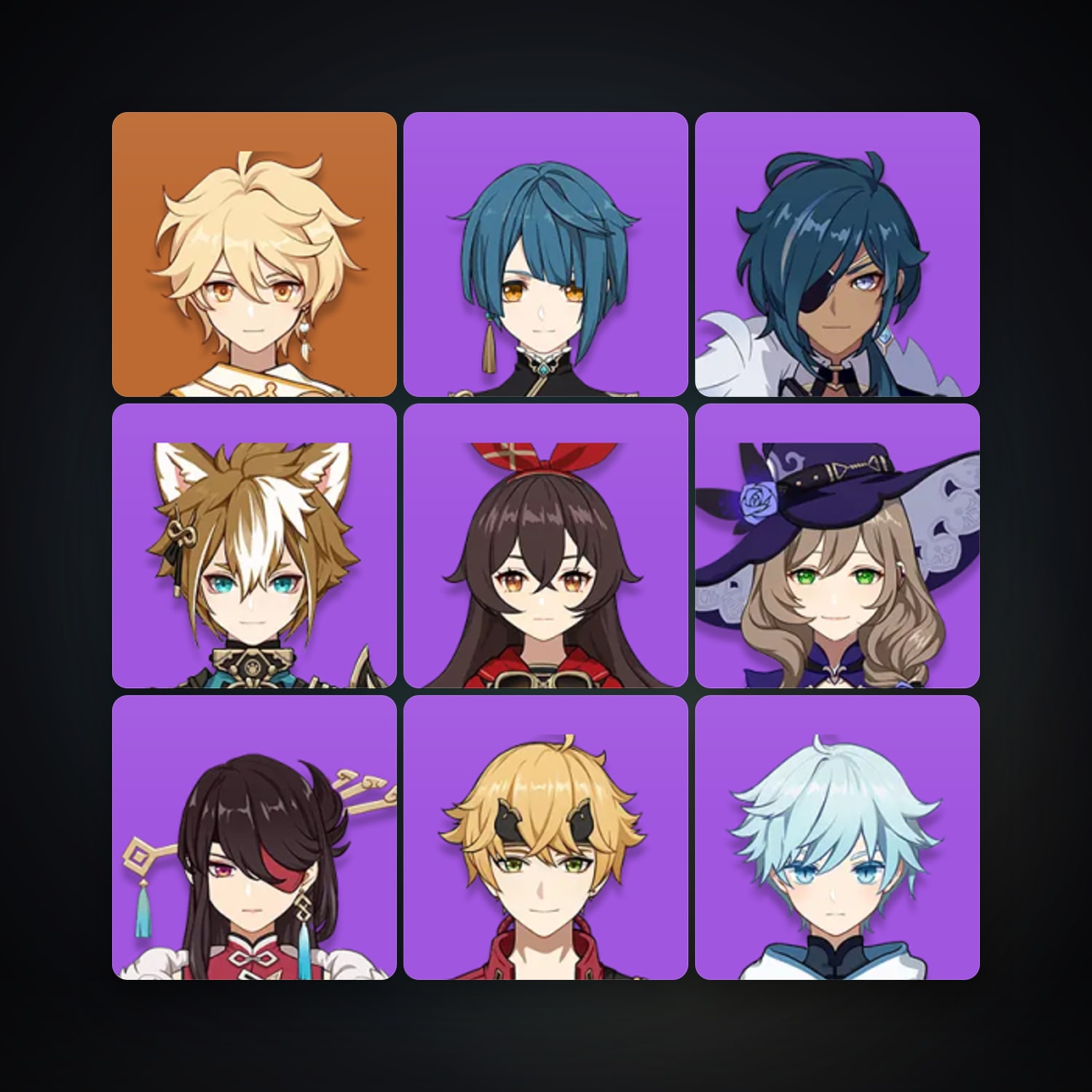 Genshin Impact | AR 21 | 9 Chars — Genshin / miHoYo Account — HabibiAccounts