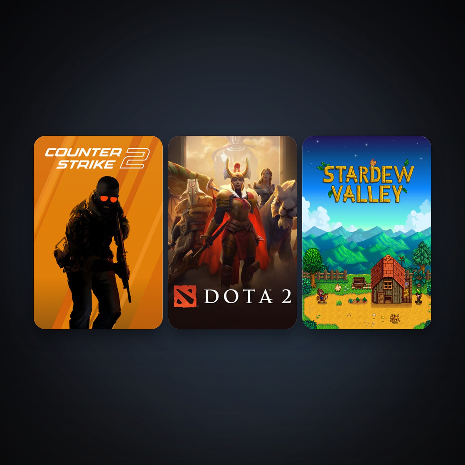 Dota 2 + CS2 Prime, 3 games, clean — HabibiAccounts