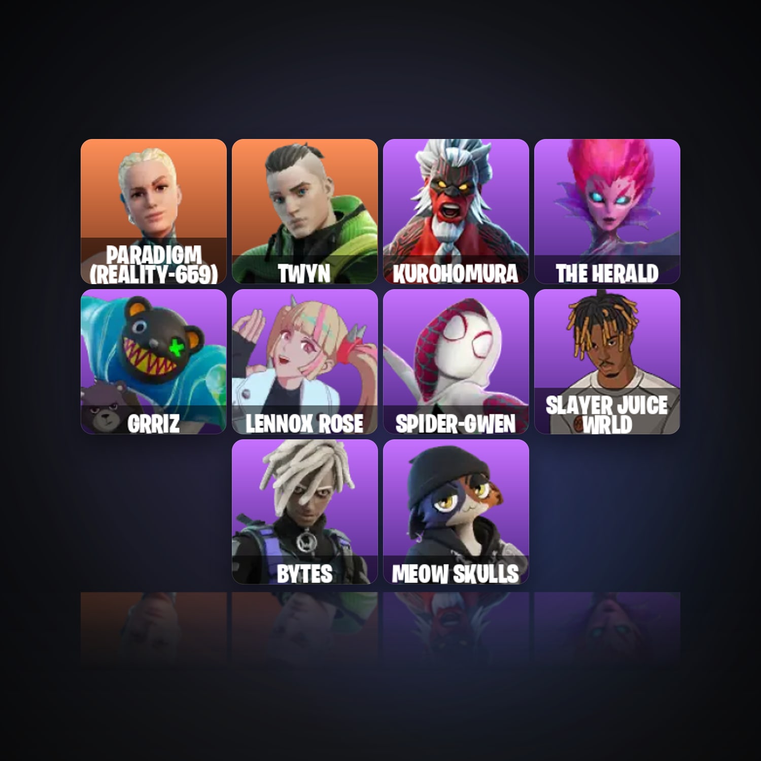 Fortnite | 13 Skins | 200 V-Bucks | Level 226 | 10 Wins — HabibiAccounts