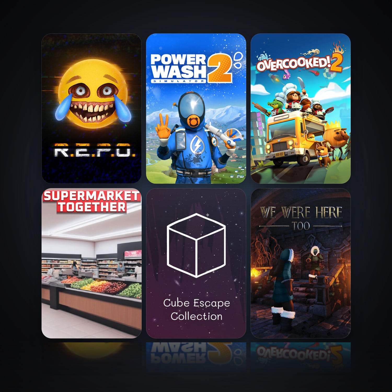 R.E.P.O. & PEAK | 23 Games | Clean — HabibiAccounts
