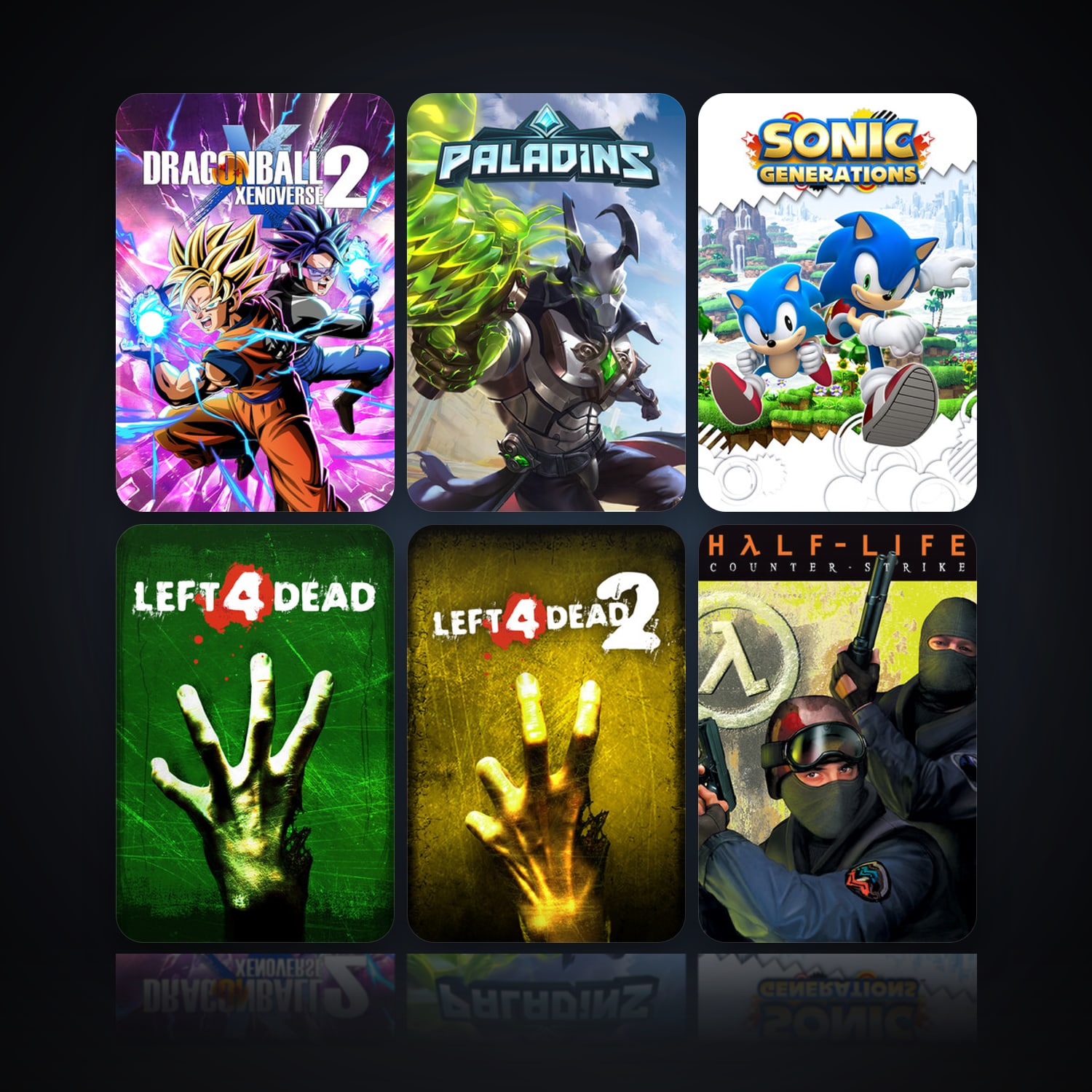 DRAGON BALL XENOVERSE 2 & Paladins | 24 Games | Clean — HabibiAccounts