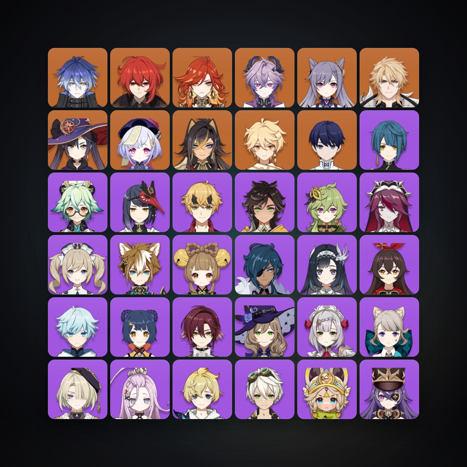 Genshin Impact | AR 51 | 41 Chars | 9× 5★ — HabibiAccounts