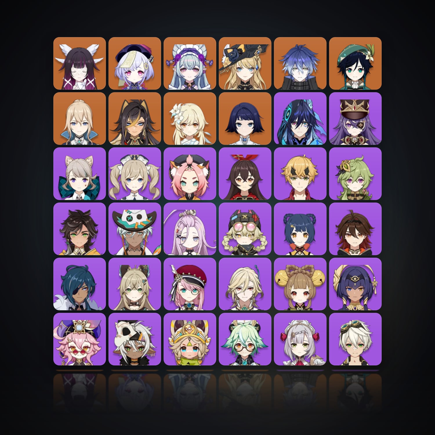 Genshin Impact | AR 43 | 41 Chars | 8× 5★ — HabibiAccounts