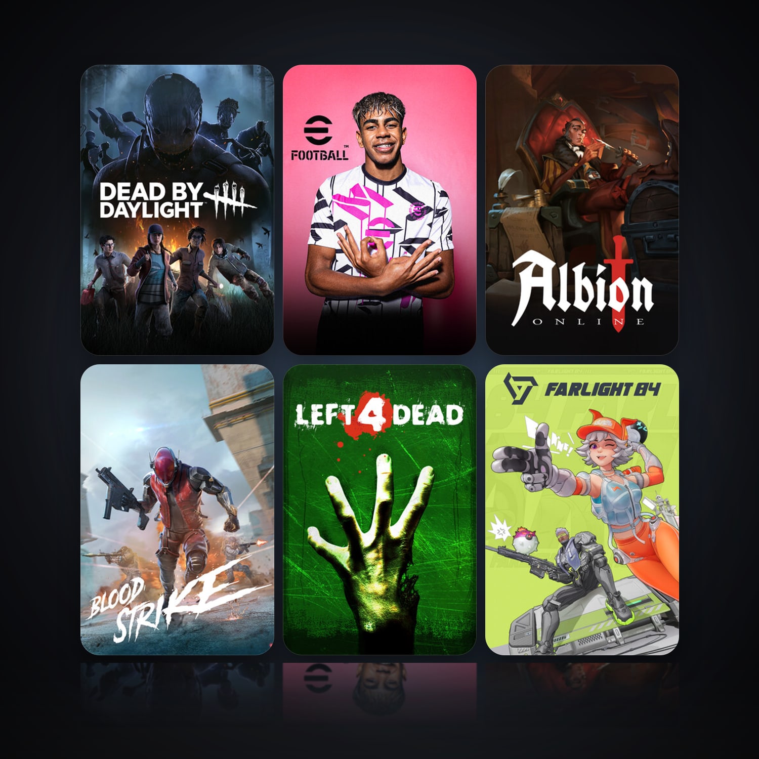 Dead by Daylight & eFootball 2024 | 29 Games | Clean — HabibiAccounts