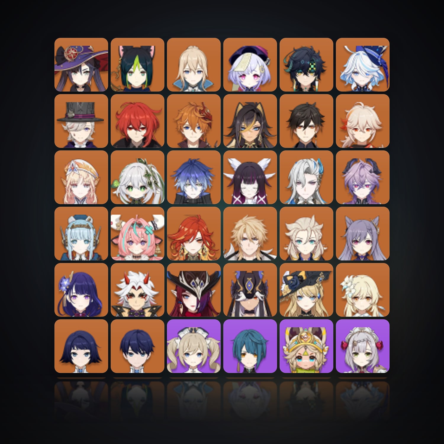 Genshin Impact | AR 60 | 83 Chars | 29× 5★ — HabibiAccounts