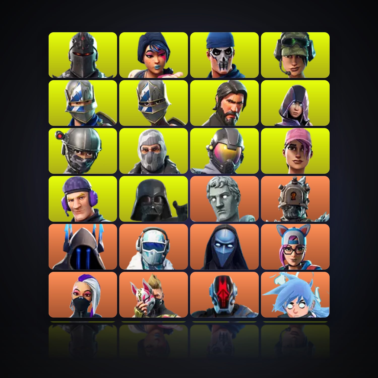 Fortnite | 358 Skins | 750 V-Bucks | Level 2993 | 492 Wins — HabibiAccounts