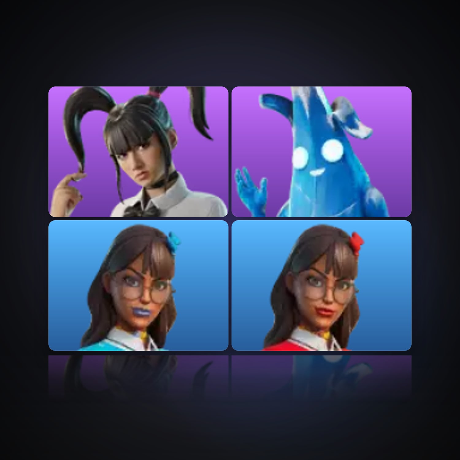 Fortnite | 4 Skins | 400 V-Bucks | Level 346 | 10 Wins — HabibiAccounts