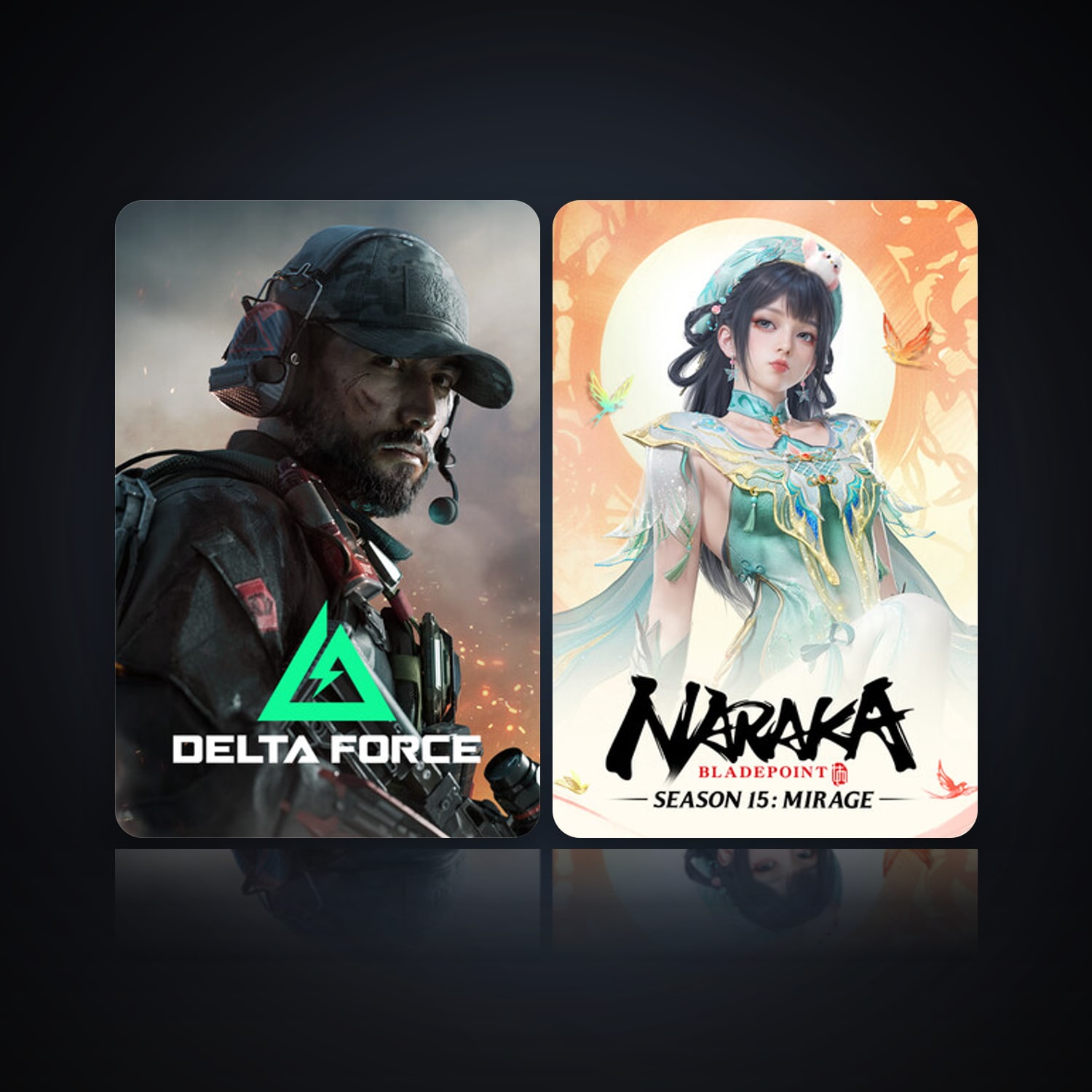 Delta Force: Hawk Ops & NARAKA: BLADEPOINT — HabibiAccounts