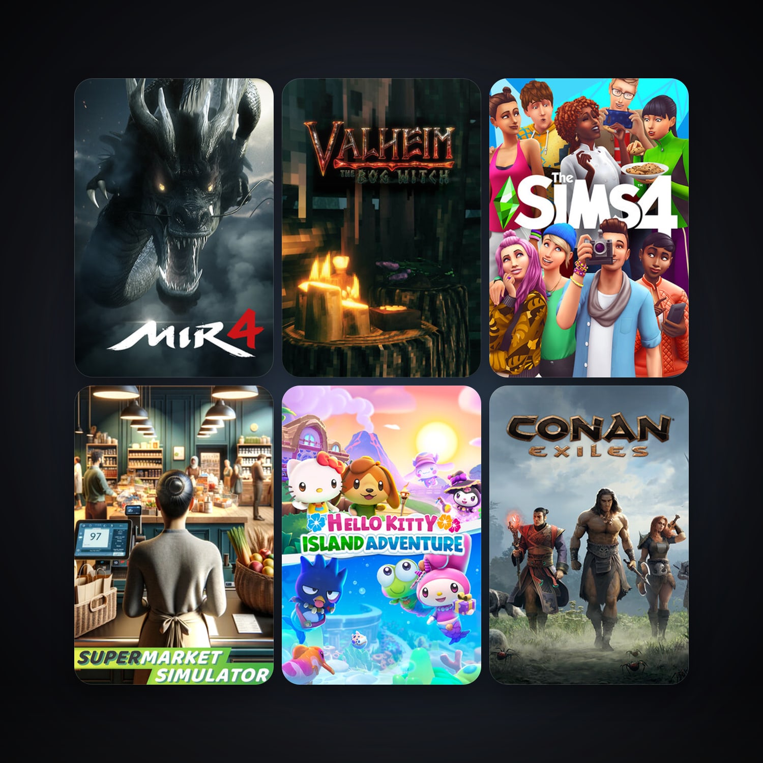 MIR4 & Valheim | 46 Games | Clean — HabibiAccounts