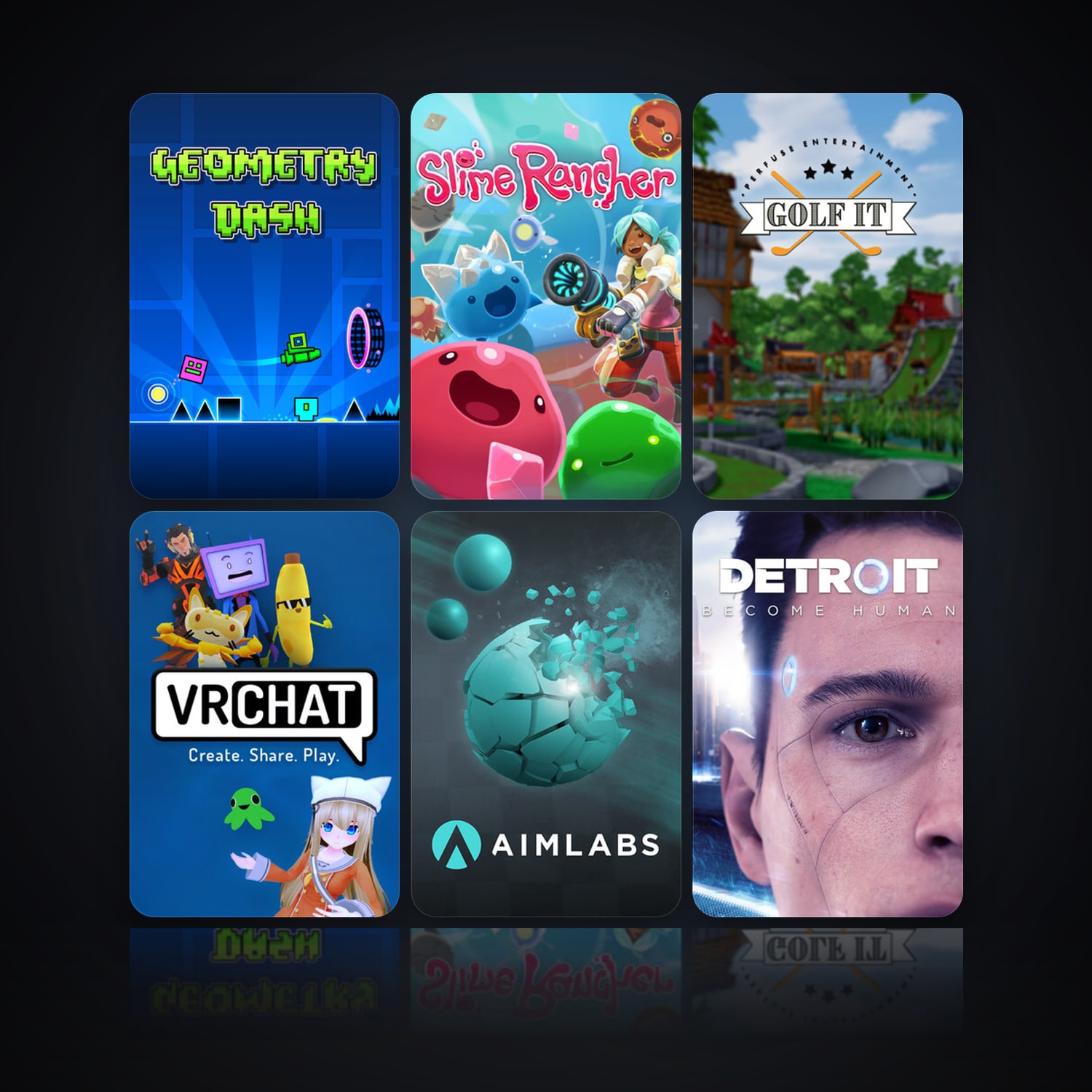 Geometry Dash & The Seven Deadly Sins: Origin | 12 Games | Clean — HabibiAccounts