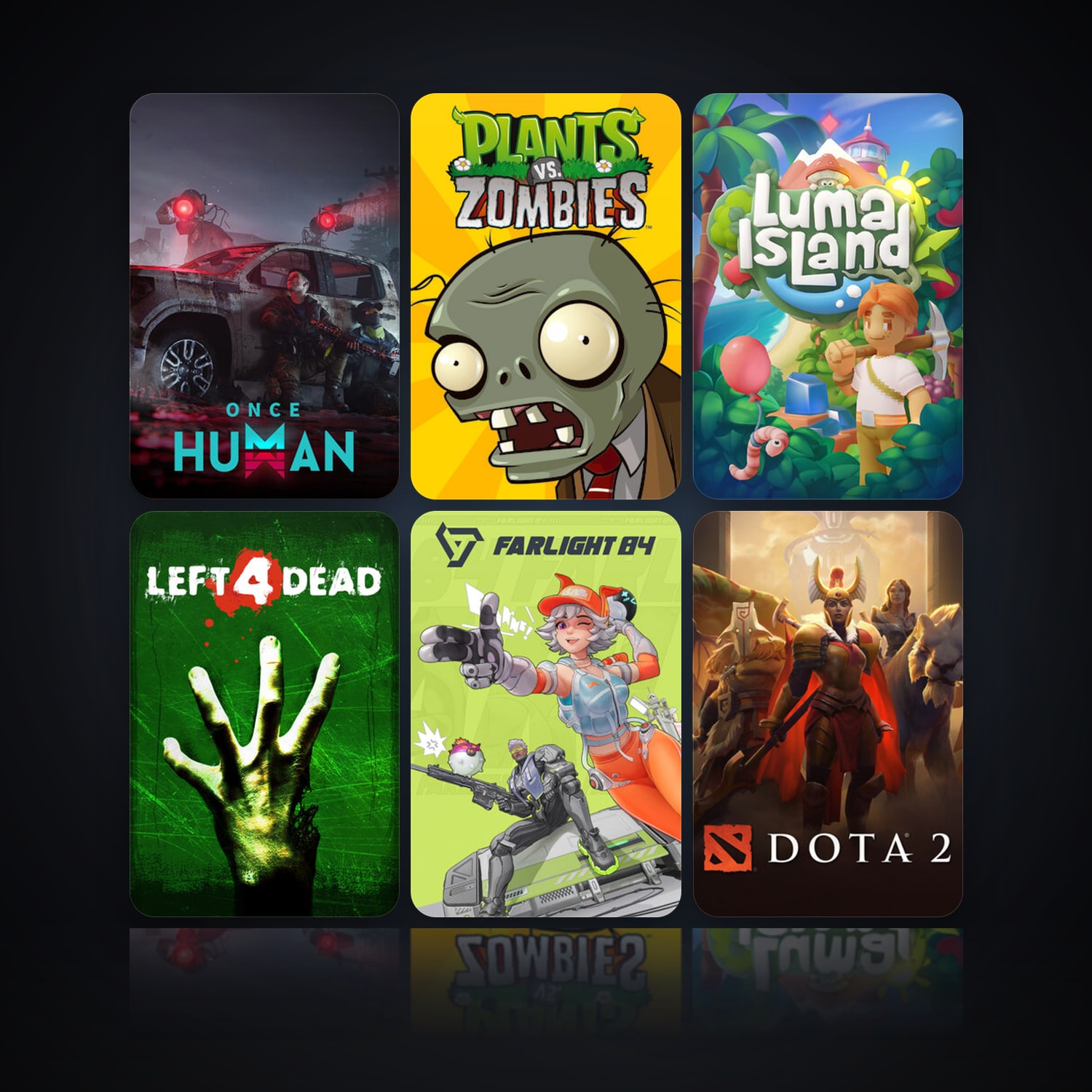 Once Human & Plants vs. Zombies GOTY Edition | 25 Games | Clean — HabibiAccounts