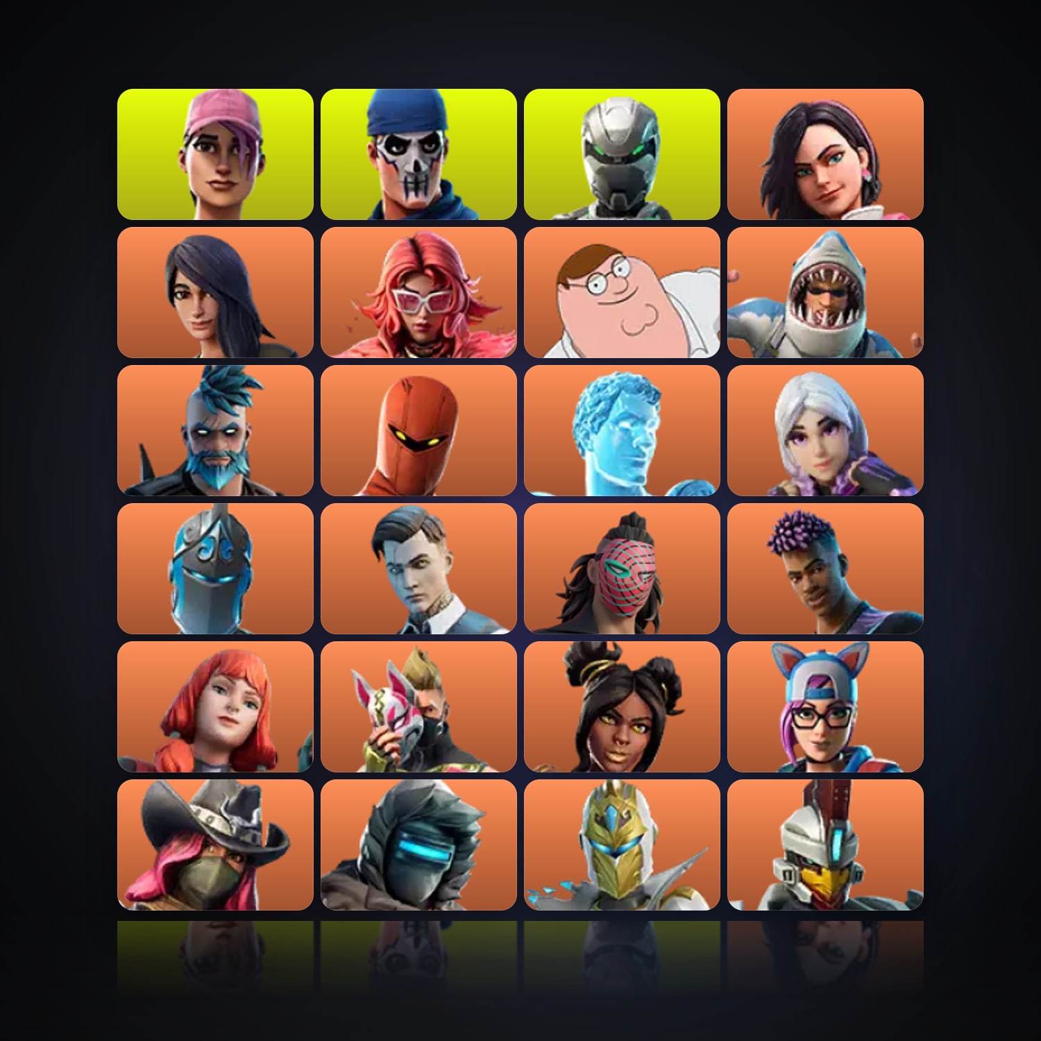 Fortnite | 191 Skins | 100 V-Bucks | Level 2765 | 197 Wins — HabibiAccounts