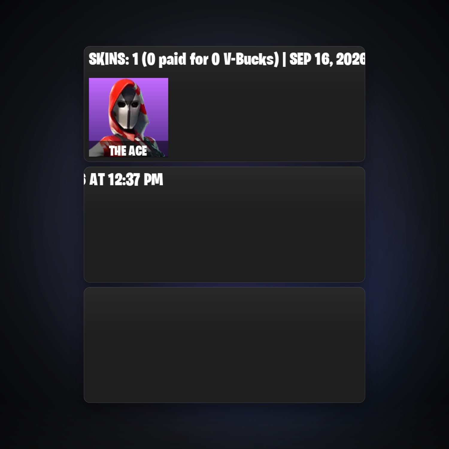 Fortnite | 1 Skins | 200 V-Bucks | Level 103 | 2 Wins — HabibiAccounts