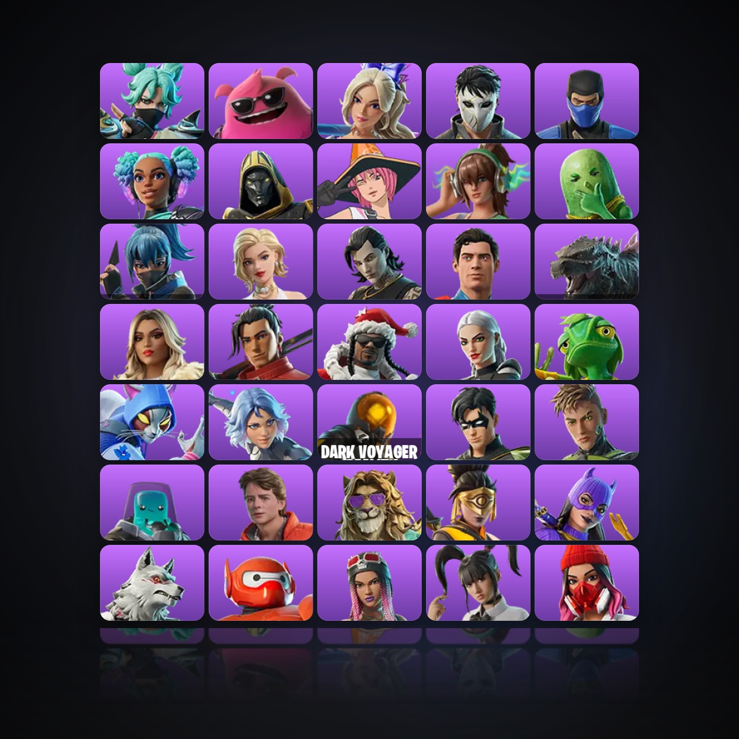 Fortnite | 45 Skins | 700 V-Bucks | Level 1086 | 58 Wins — HabibiAccounts
