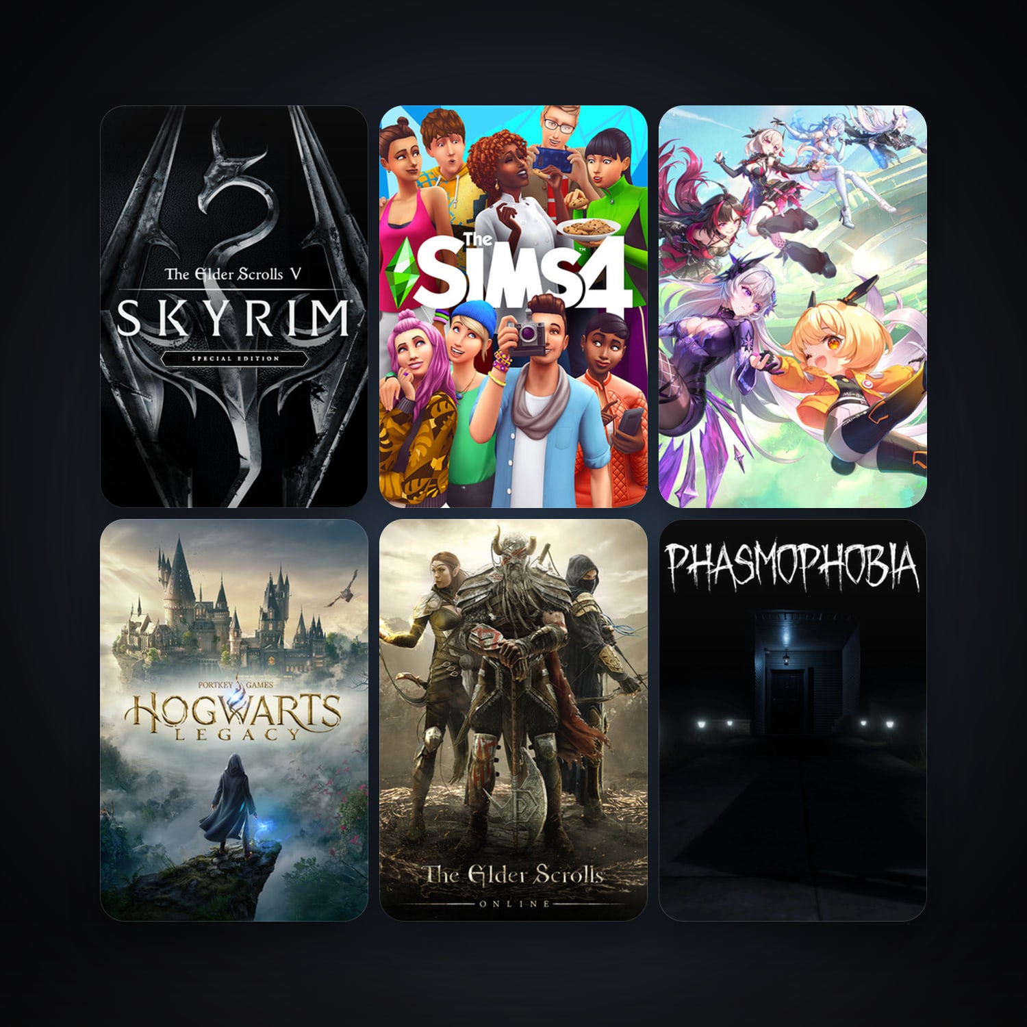 The Elder Scrolls V: Skyrim Special Edition & The Sims 4 | 128 Games | Clean — HabibiAccounts